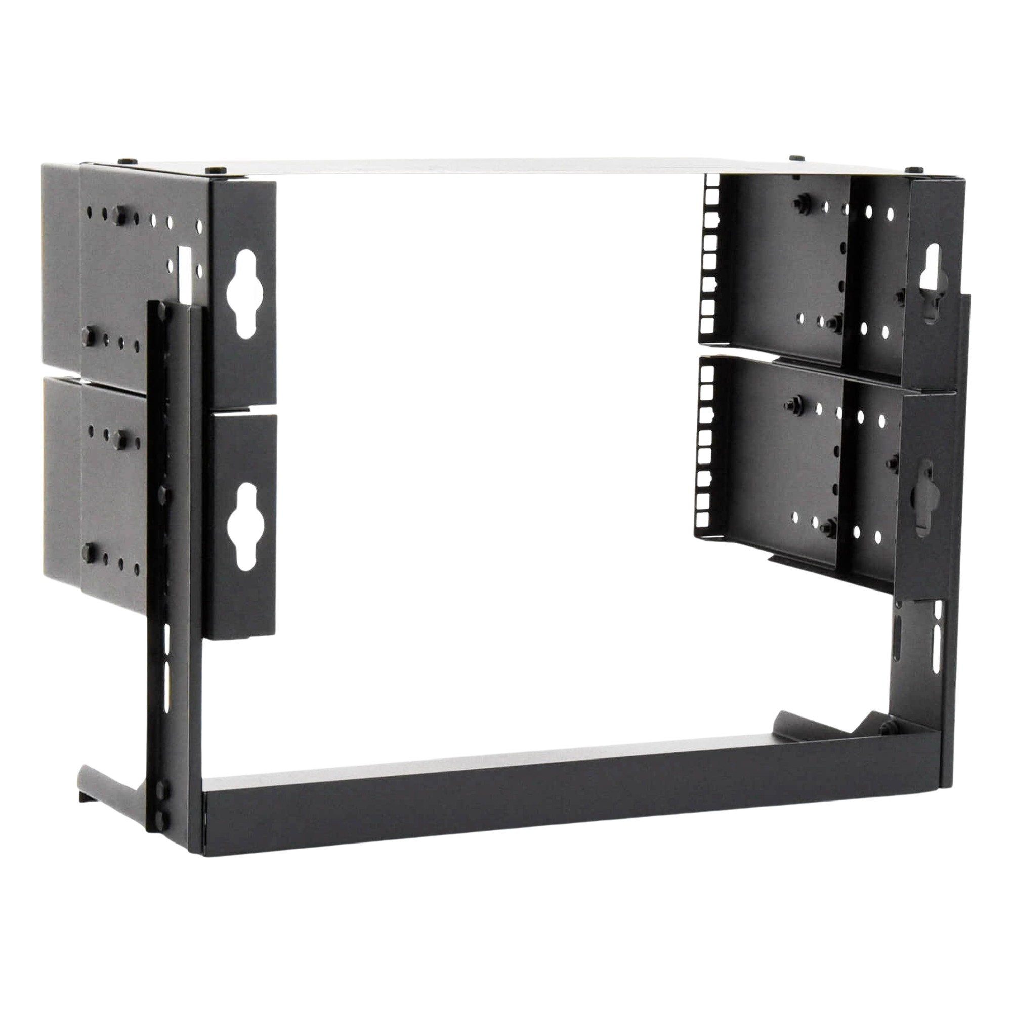 Rack Abierto de Pared / 19 Pulgadas / 5 Unidades de Rack / Profundidad Ajustable 8 a 12 Pulgadas (203.2 a 304.8 mm) / Carga Máxima 36 kg