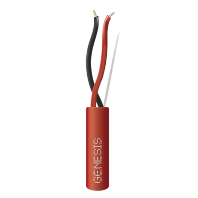 Cable para Incendio / 2x16 AWG / FPLR / Bobina 305 m (1000 ft) / Rojo — GENESIS · SKU 4311-1104/1000