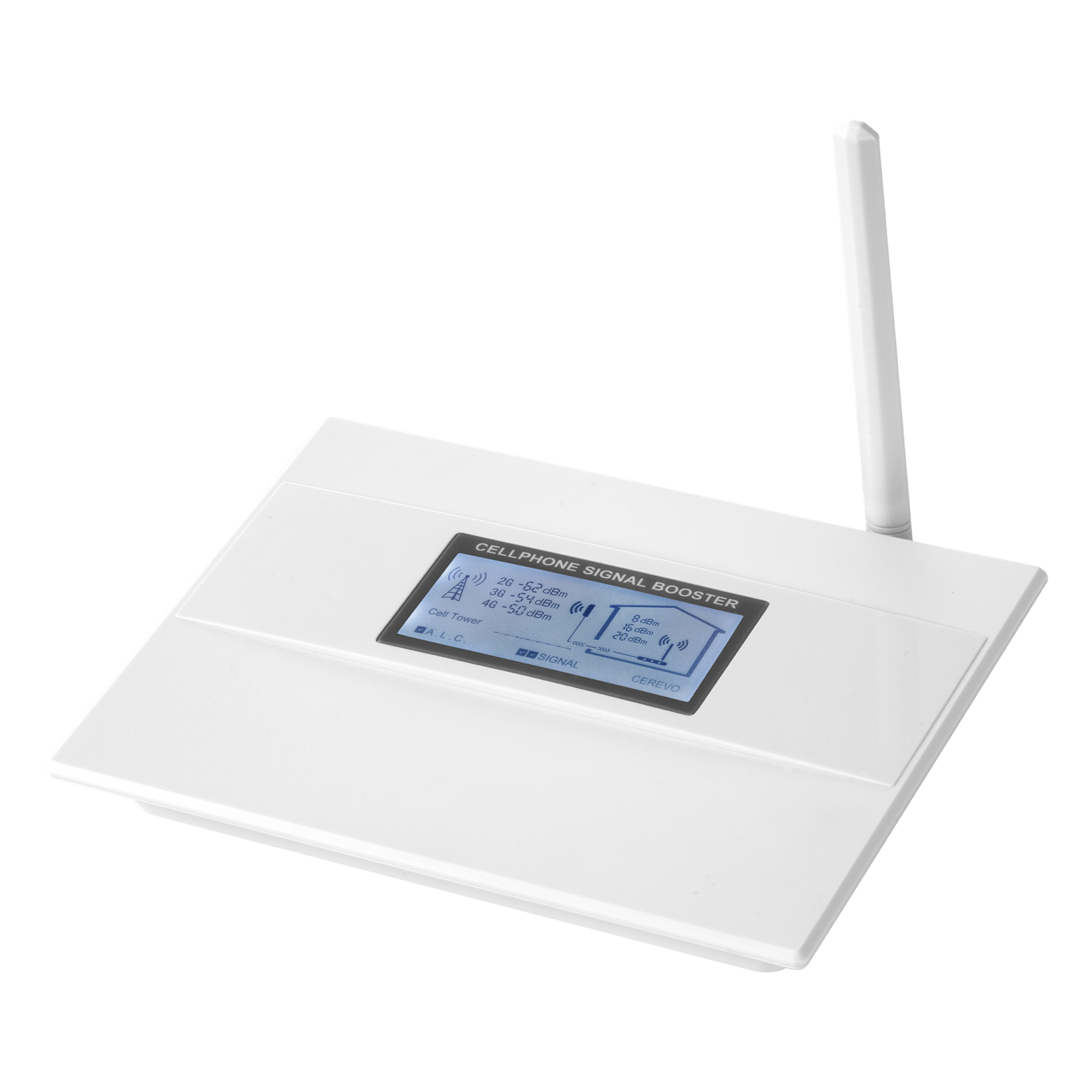 Kit Amplificador de Señal Celular TRIPLE banda de frecuencia / Mejora las llamadas convencionales y VoLTE / Soporta los datos de las tecnologías 2G, 3G y 4G de TELCEL, AT&T y MOVISTAR / Puede cubrir hasta 2 espacios de 300 m2 cada uno.