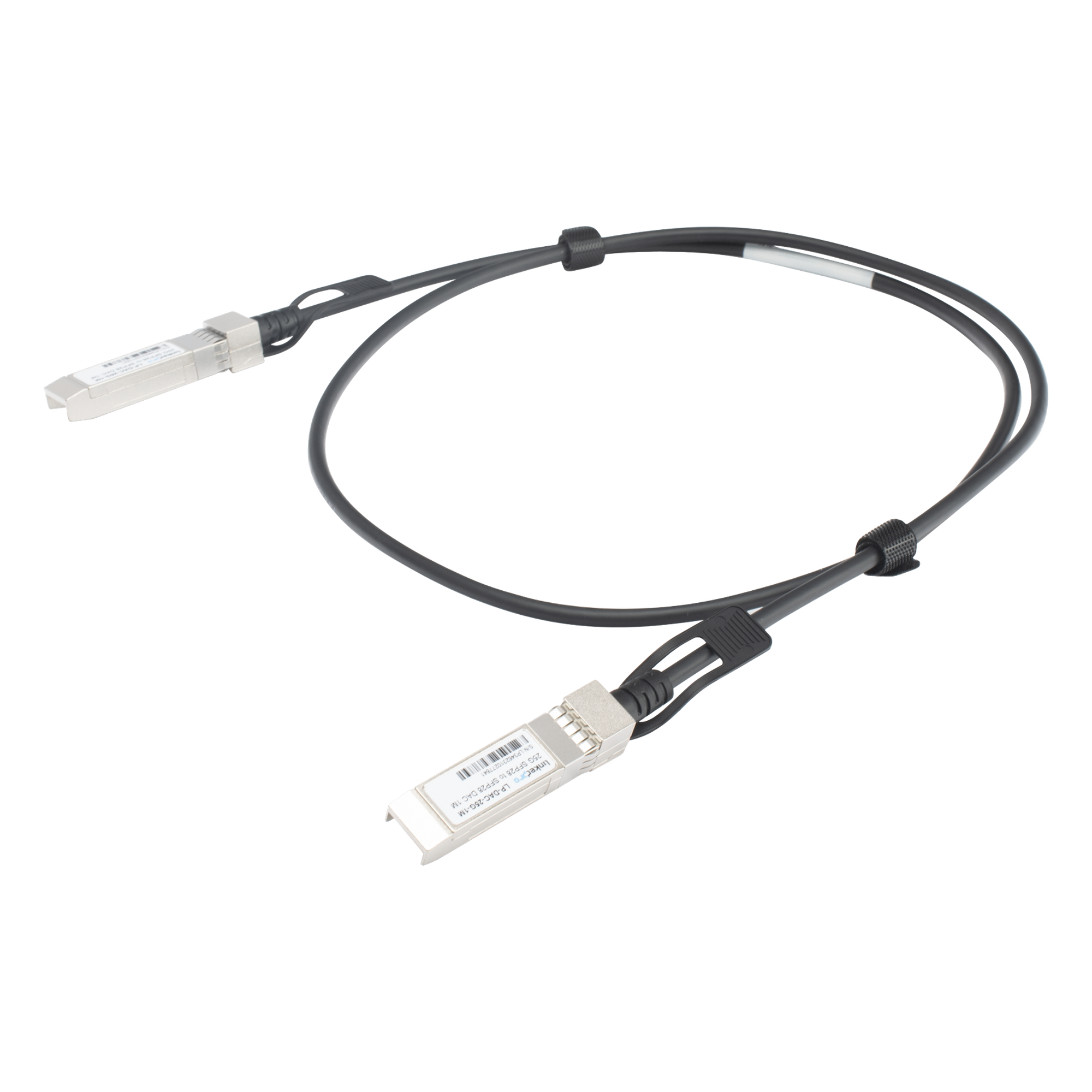 Cable DAC SFP28 de 25 Gbps a 25 Gbps / Passive Direct Attach Copper Twinax Cable / Longitud: 1 metro 