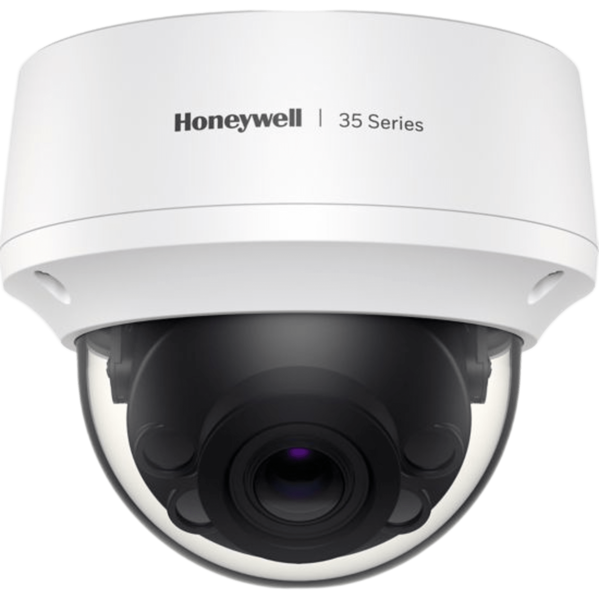Cámara Mini Domo IP / 5 Megapixel / Lente Varifocal Motorizado 2.7-13.5 mm / WDR 120 dB / IR 50 m (164 ft) / IP66/IP67 IK10 / PoE — HONEYWELL · SKU HC35W45R2