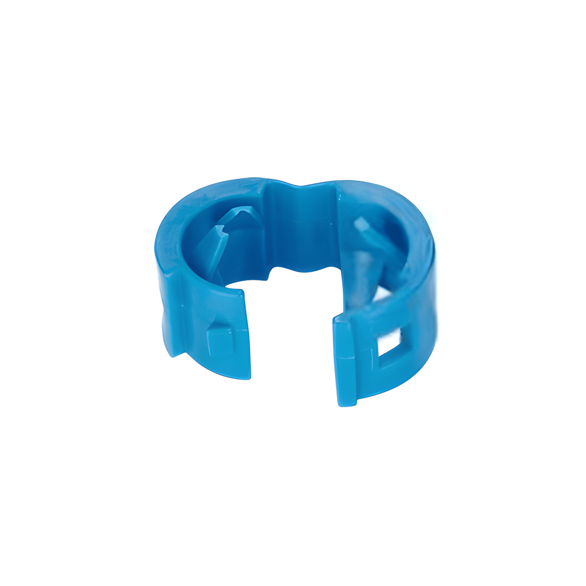 Clips de Identificación para Patch Cords / 25 Piezas / Diámetro 4.7 a 7.8 mm / Color Azul / Fijación a Presión / Polipropileno RoHS — PANDUIT · SKU PCBANDBU-Q