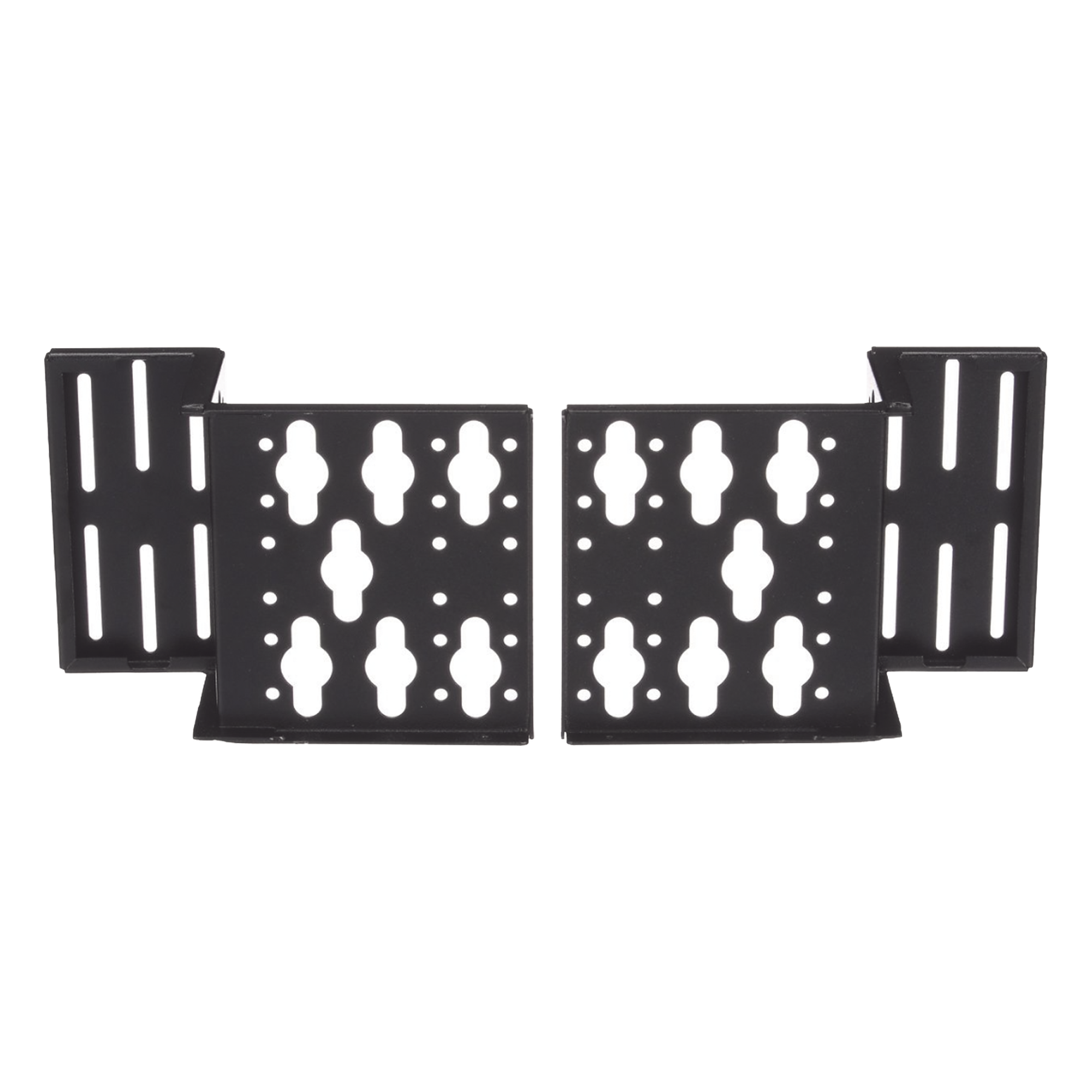 Kit de Soportes para PDU Vertical / Racks 4 Postes / Acero Resistente / Altura 152 mm (6 in) / Profundidad 216 mm (8.5 in) / Color Negro / RoHS