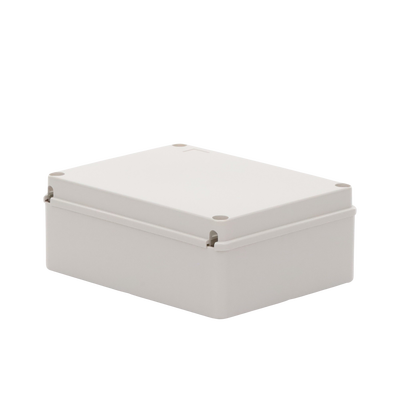 Gabinete de Plástico IP55 (190 X 240 X 95 mm). Protección EMI. Para Instalaciones Comerciales, Residenciales e Industriales. Incluye Tornillería para su Tapa. 