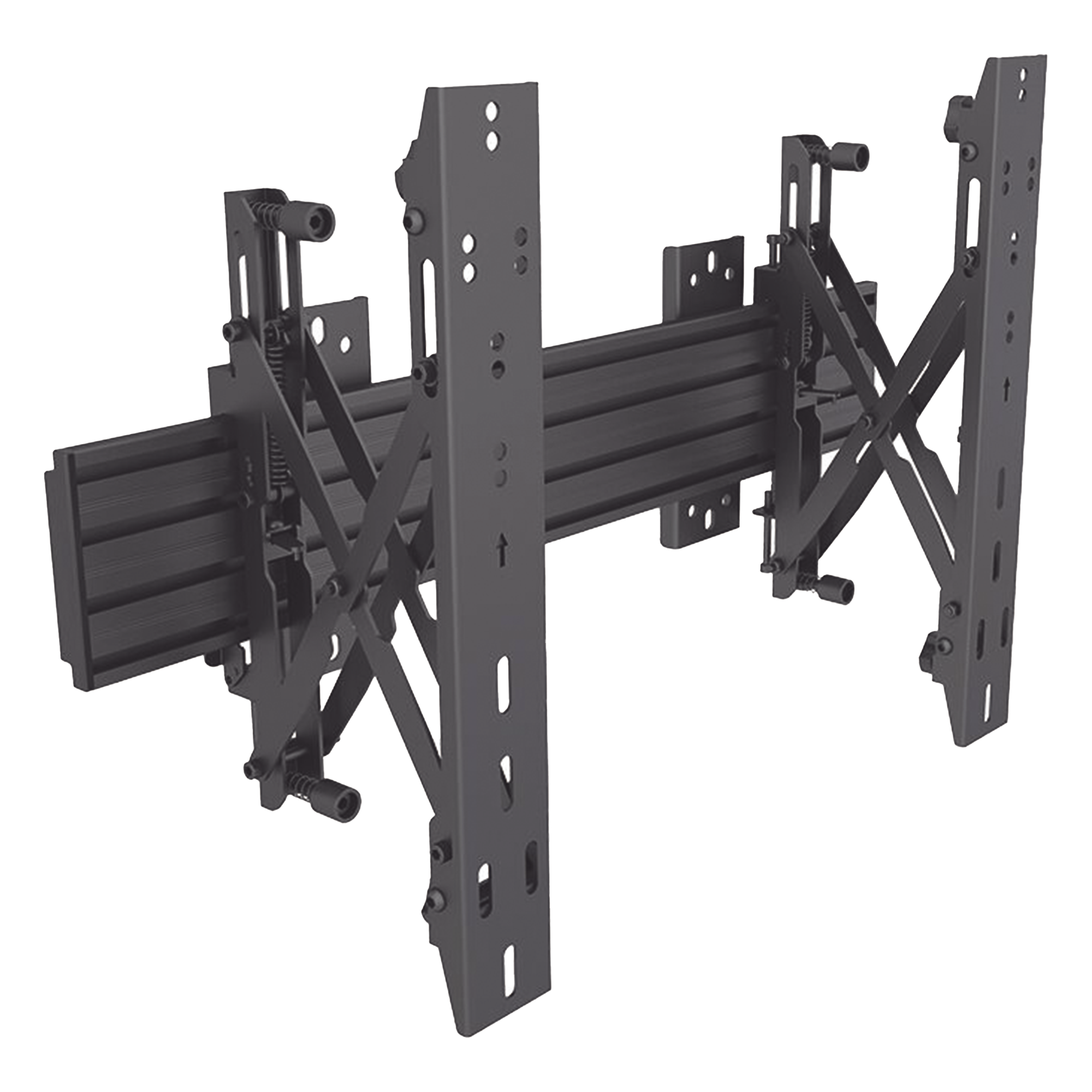 Soporte de Pared para Videowall / Push in - Pop out / VESA 100x100 mm y 400x400 mm / Pantallas 37 a 65 in / Carga 30 kg (66 lbs) — EPCOM INDUSTRIAL · SKU EMLCW1UP40048