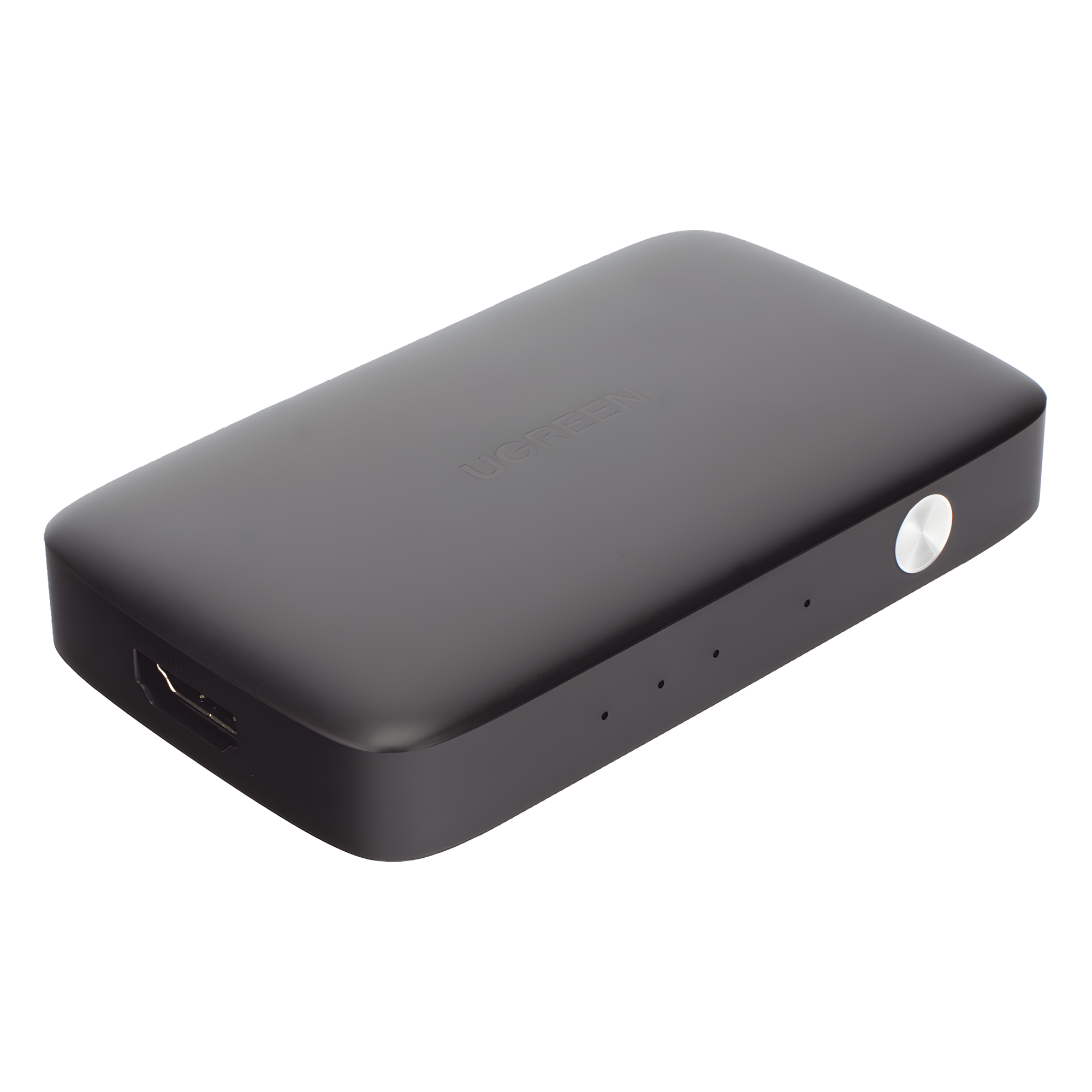 Conmutador HDMI (Switch) 4K@30Hz | 3 Entradas a 1 Salida | 3D | Transmisión Estable | Incluye Control Remoto | Receptor de Infrarrojos | Indicador LED | Chip Inteligente | Incluye Cable Micro USB para Alimentación.