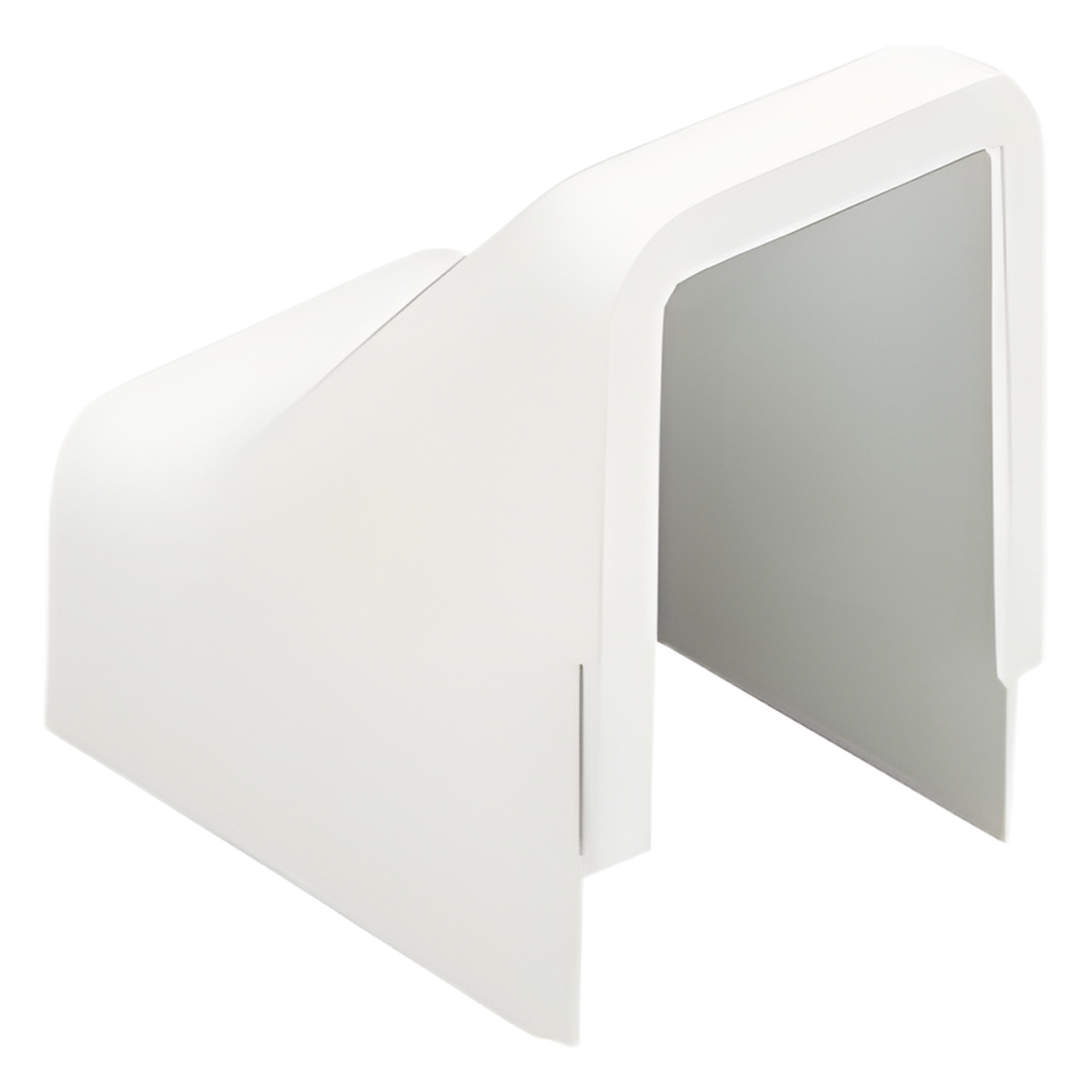 Conexión para Techo Falso/Entrada / Canaleta LD10 / ABS Blanco Mate / UL94V-0 FT4 / Radio de Curvatura 1 in / 0 a 50°C / TIA/EIA — PANDUIT · SKU DCF10IW-X