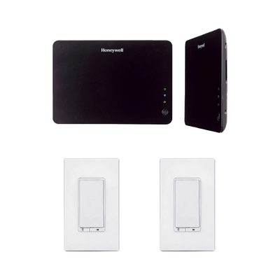 Controlador VAM para Automatización de iluminación, clima, cerraduras, portones electricos, incluye Atenuador de Iluminación 46564 y apagador 46562
