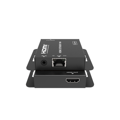 Splitter HDMI 1x4 | Extensor HDMI | 4K@30Hz 40m | 1080p@60Hz 70m | Función PoC |  4:4:4 