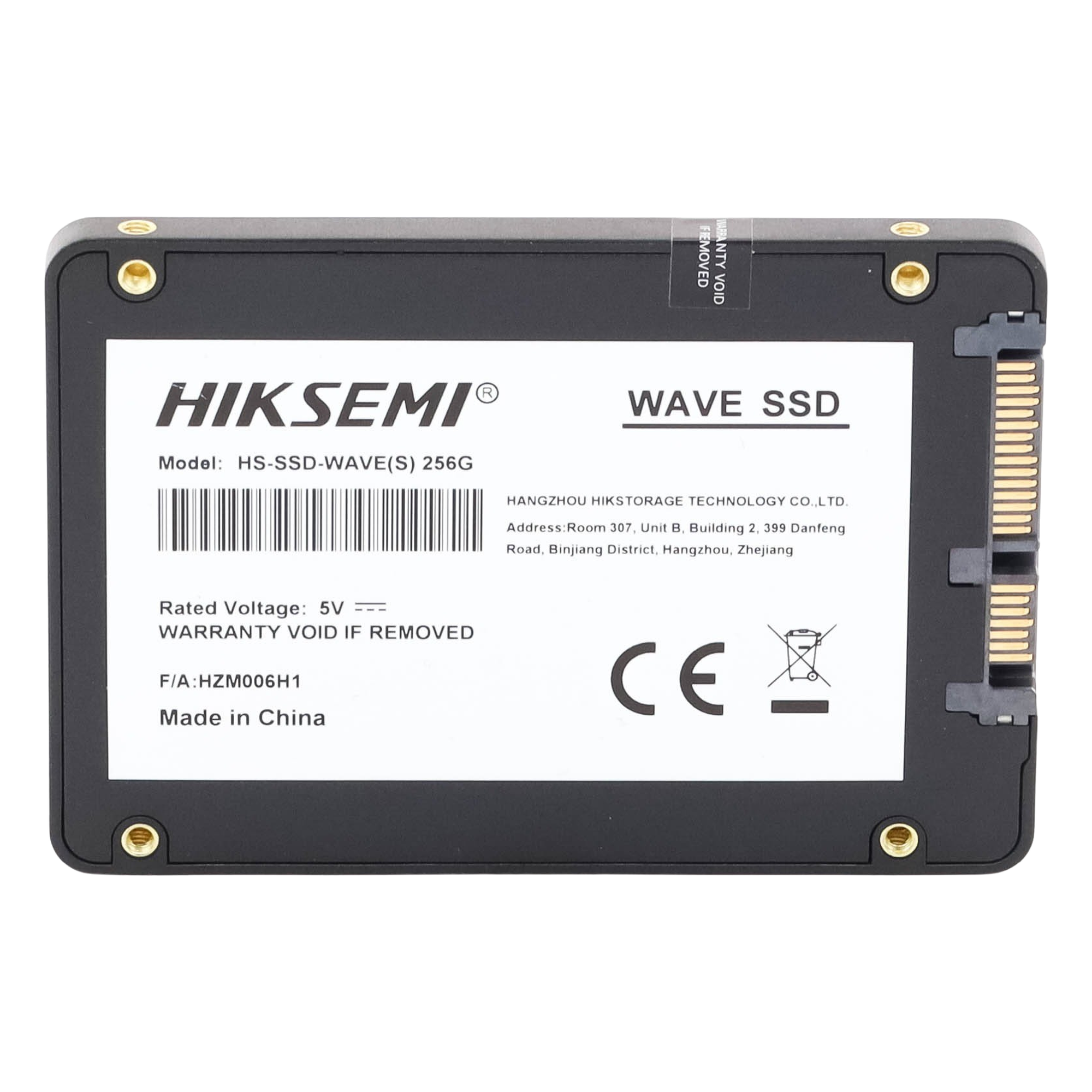 Unidad de Estado Sólido / 256 GB / 2.5" / SATA III 6 Gb/s / Lectura 530 MB/s / Escritura 400 MB/s / 3D NAND / 0°C a 70°C