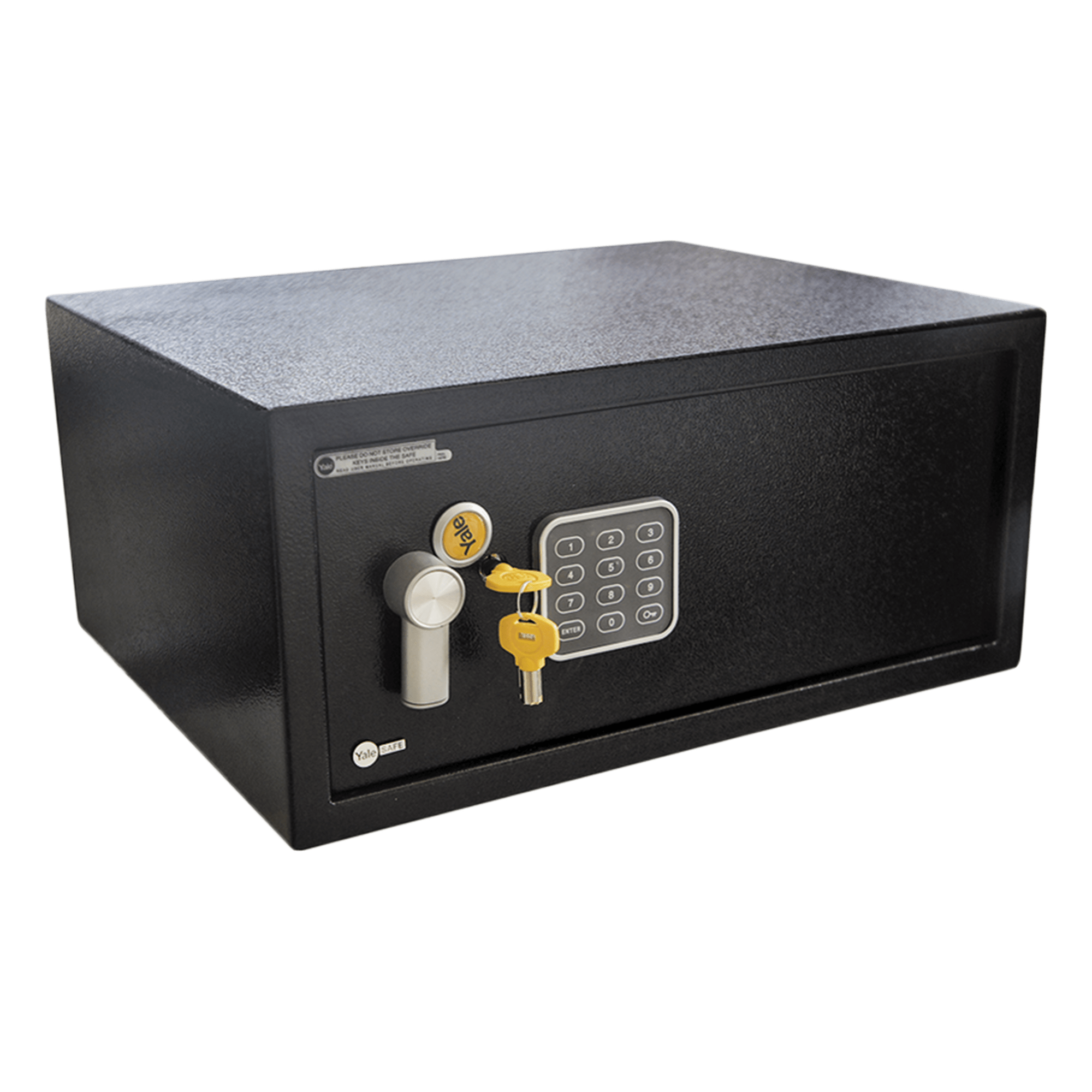 Caja Fuerte Electrónica / Capacidad Laptop 17" / Acero Calibre #16 y #9 / Cerradura Electrónica 3-8 Dígitos / 100,000 Combinaciones / Pilas AA — ASSA ABLOY · SKU 84834