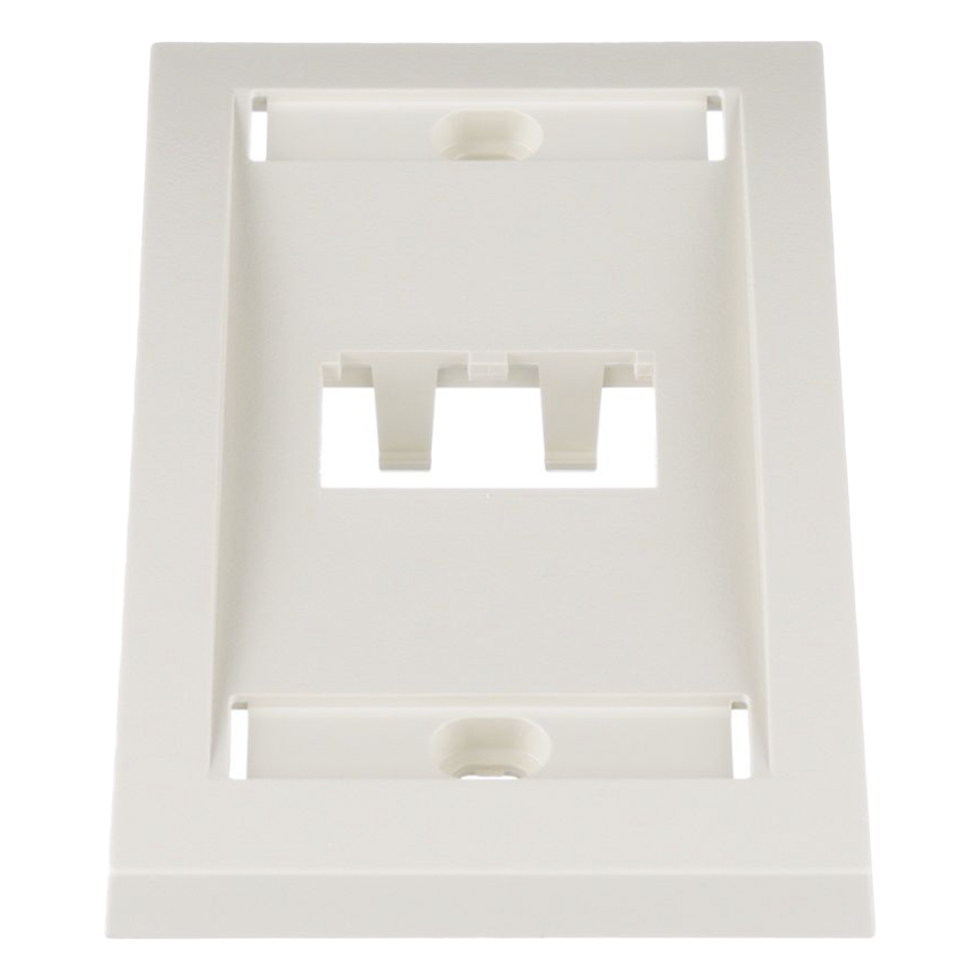 Placa de Pared Vertical / 2 Puertos Mini-Com / Espacios para Etiquetas / 2.75 x 4.5 pulgadas / Blanco Mate — PANDUIT · SKU CFPE2IWY