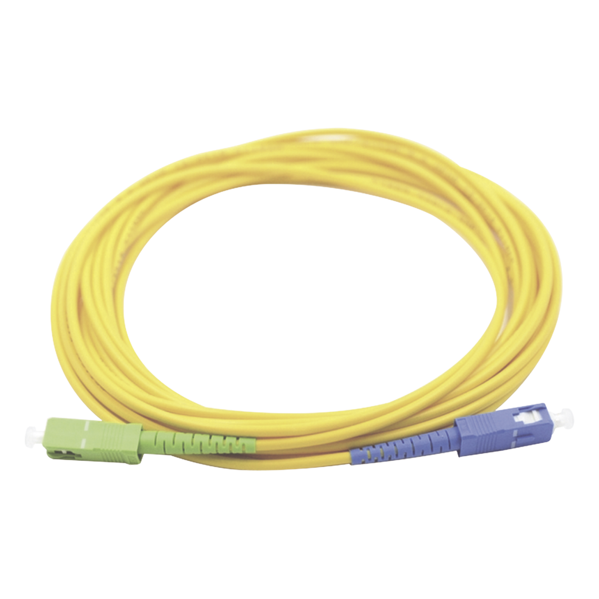 Jumper de Fibra Óptica / Monomodo OS1/OS2 / SC/UPC-SC/APC / Simplex / 3 m (9.84 ft) / PVC Amarillo — LINKEDPRO BY EPCOM · SKU LP-FO-SCU-SCA-03
