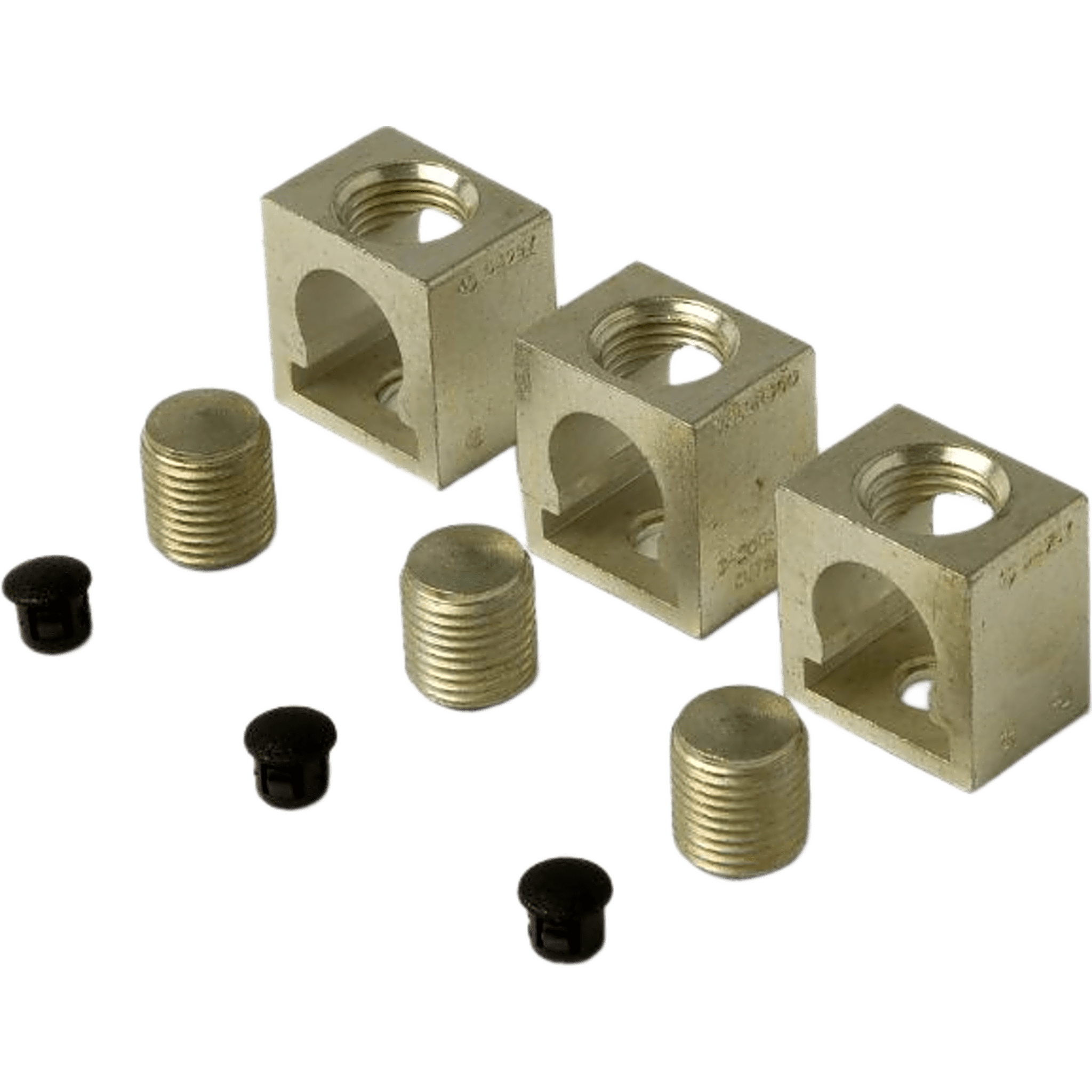 Zapata para Interruptor Automático / Conexión QR / Aluminio-Cobre / 300 kcmil / Kit 3 Piezas