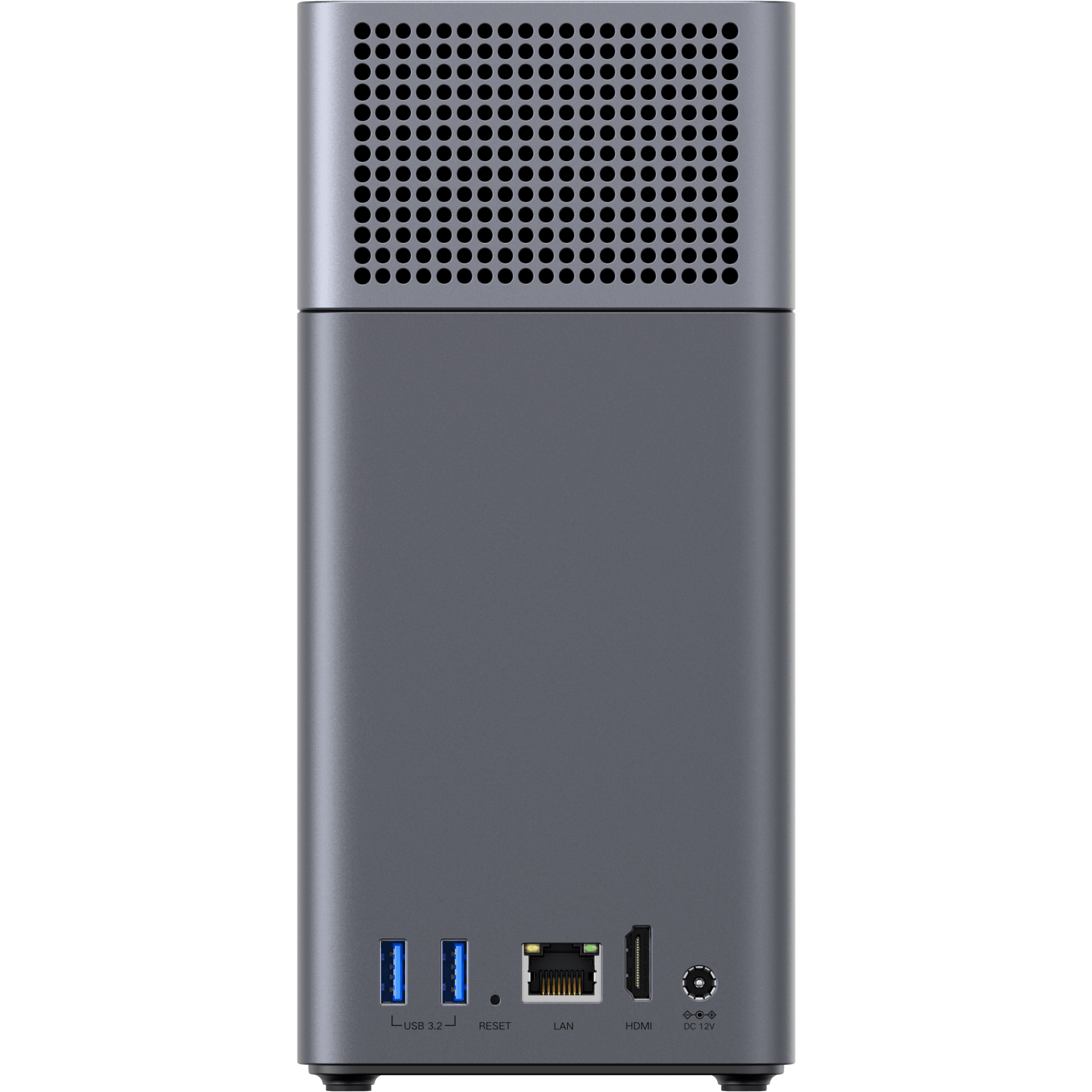 NAS UGREEN NASync DH2300 / Procesador RK3576 / 4GB  / 32GB eMMC / 2 Bahías SATA / JBOD-Basic-RAID 0-RAID 1 / Puerto HDMI 4K / 1 GbE / USB 3.2 Gen 1 Type-C / Detección NFC