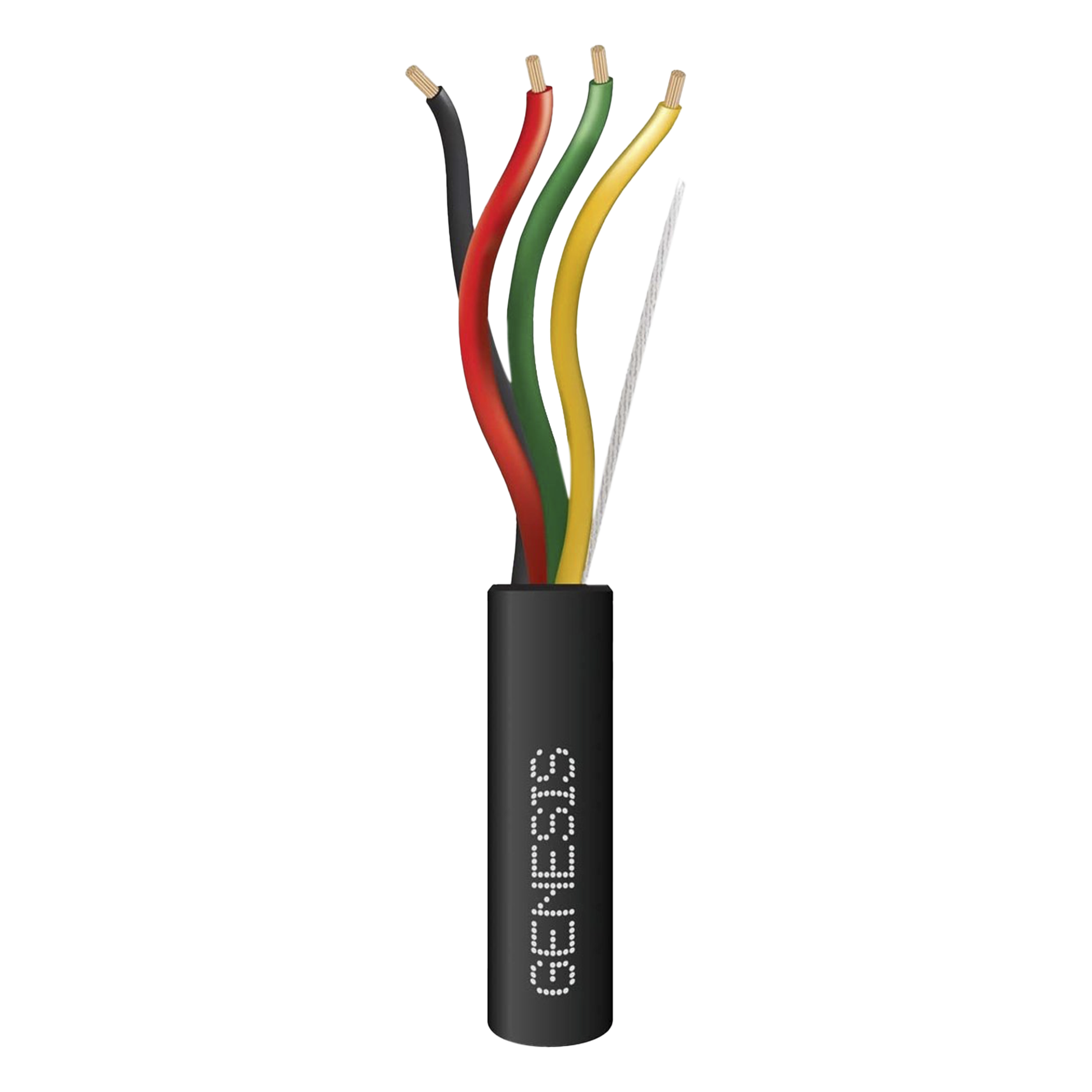 Cable FPL / 4x18 AWG / Carrete 305 m (1000 pies) / Direct Burial / Intemperie / Cobre Sólido — GENESIS · SKU 4157-1008