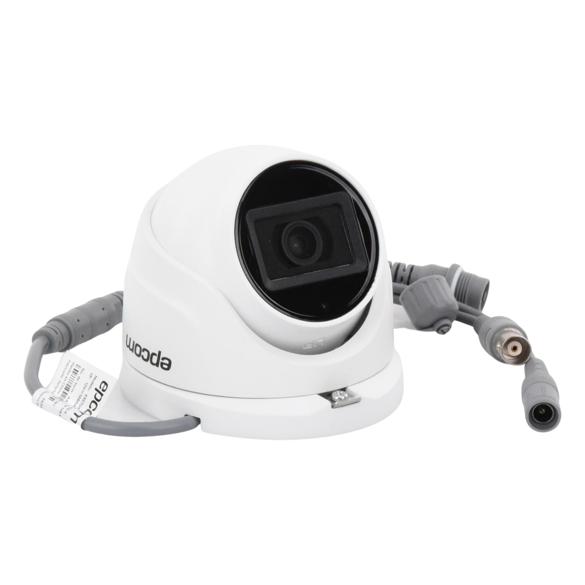 Cámara Turret TURBOHD / 5 Megapixel / Lente 2.8 mm / Ángulo 85.5° / IR 30 m (98.4 ft) / IP67 / 4 Tecnologías / Audio por Coaxitron
