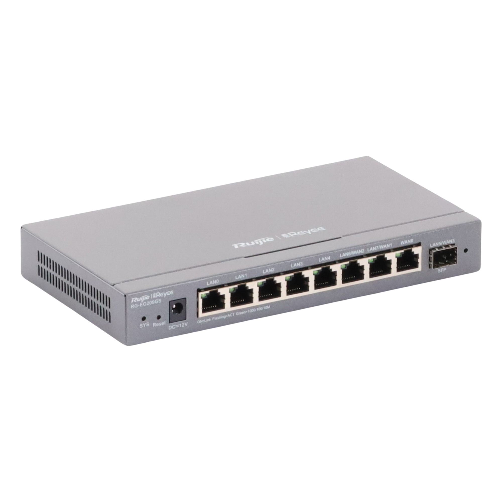 Router Balanceador / 4 Servicios WAN / SD-WAN 80 Mbps / 600 Mbps Rendimiento / 200 Clientes / 16 VLAN / Montaje Rack