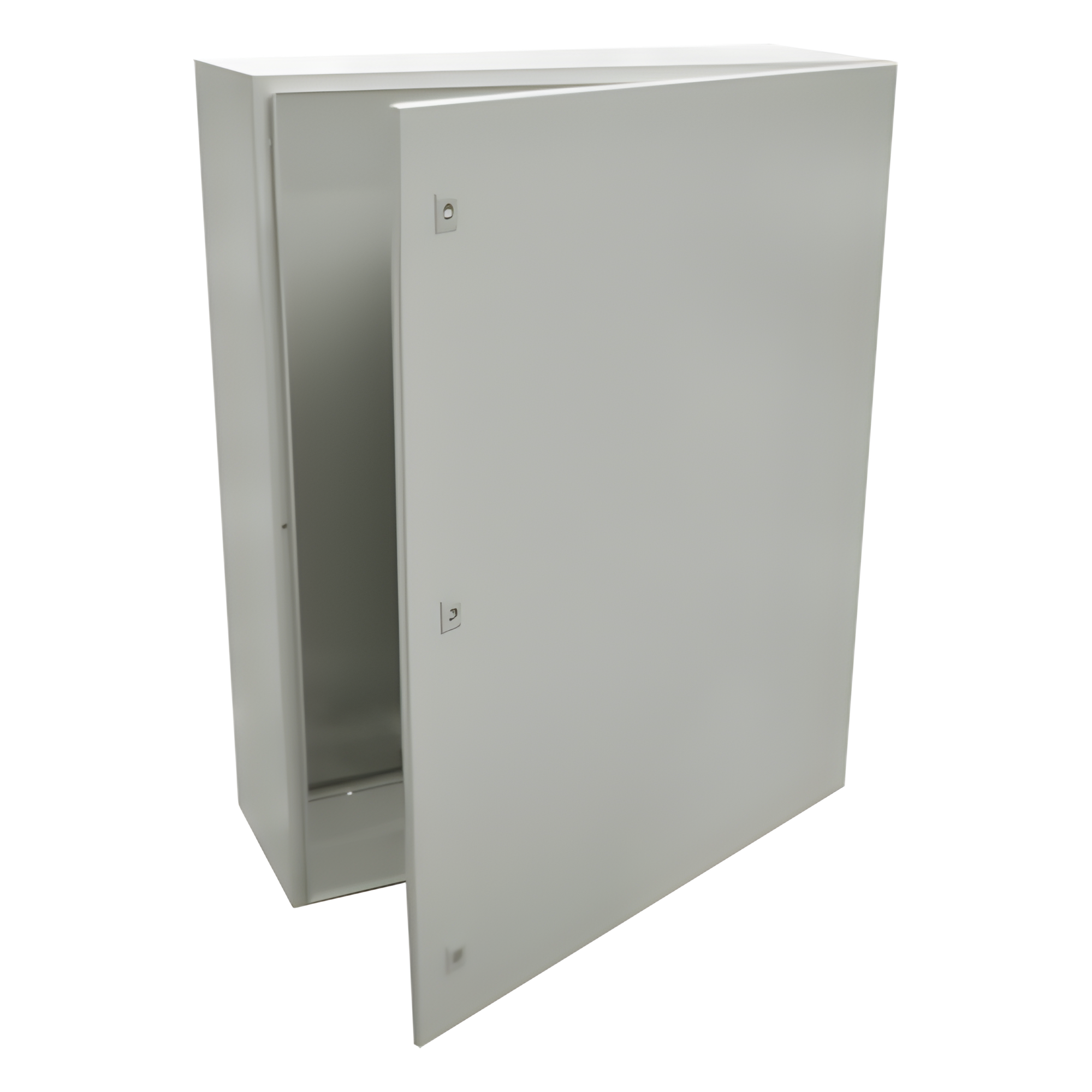 Gabinete de Acero IP66 / IK10 / 800 x 1200 x 400 mm (31.5 x 47.2 x 15.7 in) / Carga 120 kg / Placa Trasera Metálica / Cerradura con Llave — PRECISION · SKU PST-80120-40A
