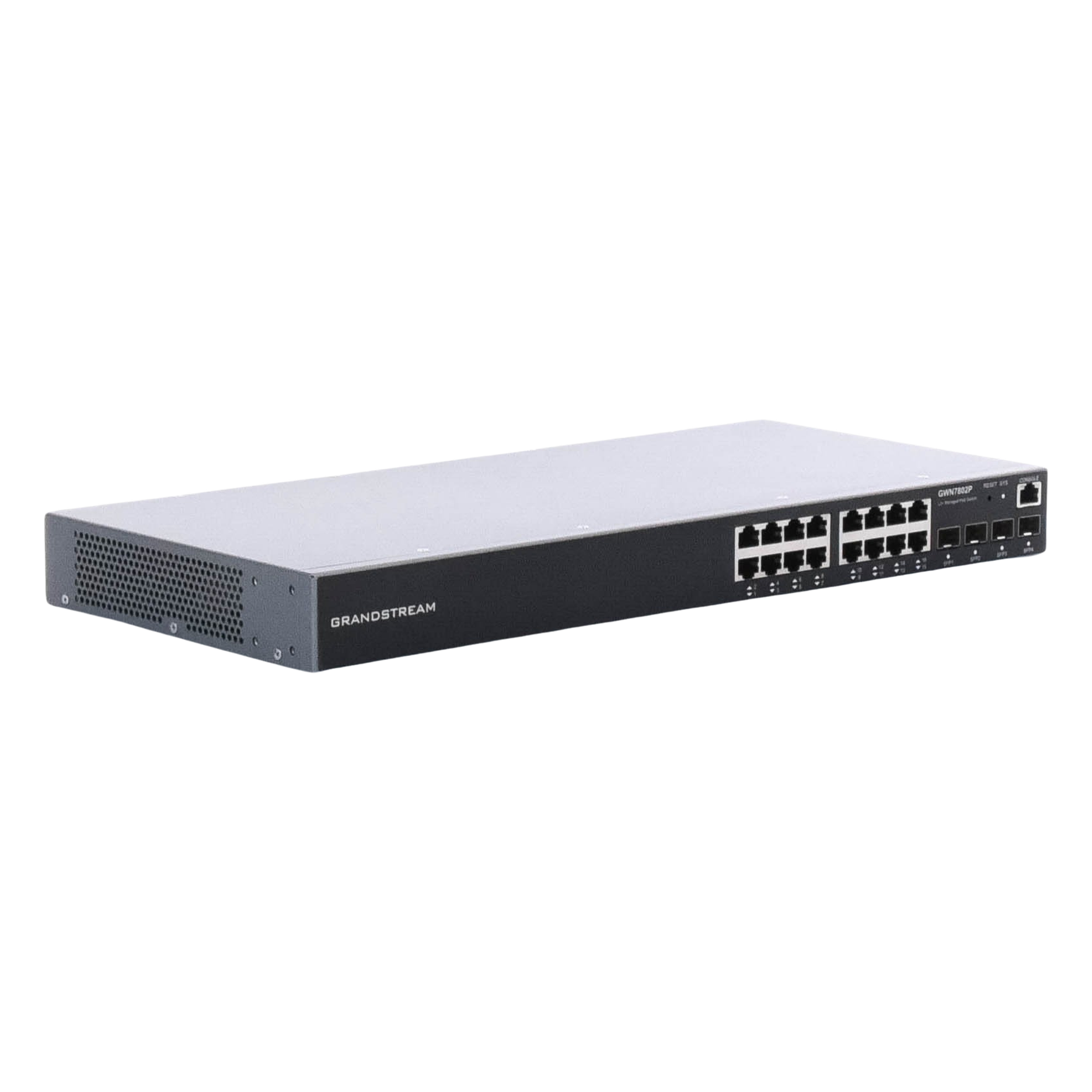 Switch PoE+ Administrable / 16 Puertos Gigabit / 4 SFP Uplink / 240W / 40 Gbps