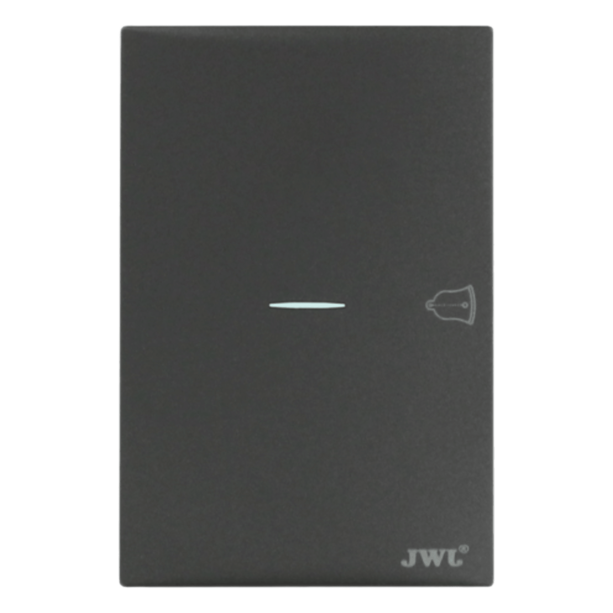 Placa de Policarbonato con Botón de Timbre / 127V~ 60Hz / 10A / Diseño Minimalista — JWJ · SKU JTL-G7713