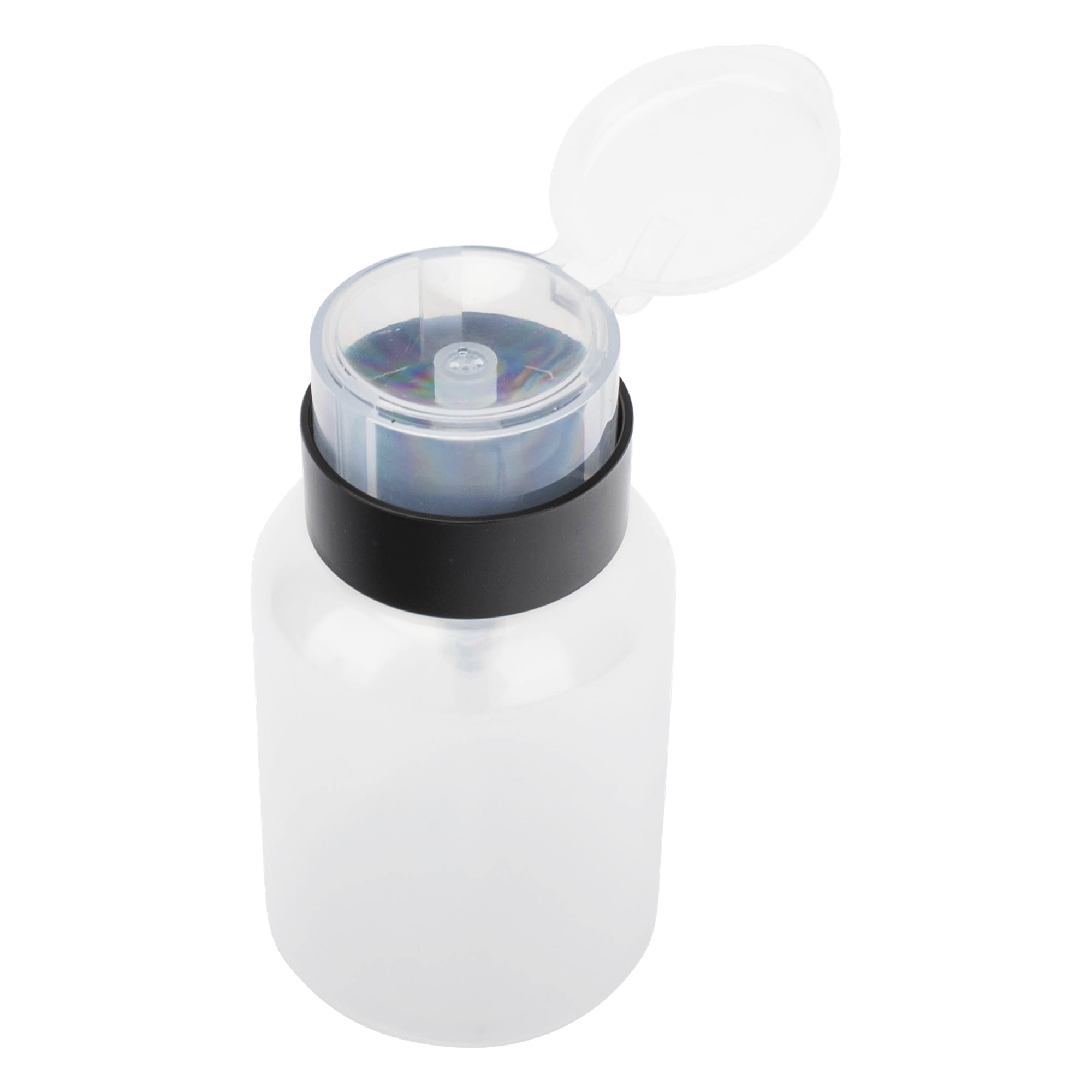 Dispensador de Alcohol / Capacidad 200 ml / Sistema Bloqueo Antiderrames / Limpieza Fibra Óptica / Diseño Compacto
