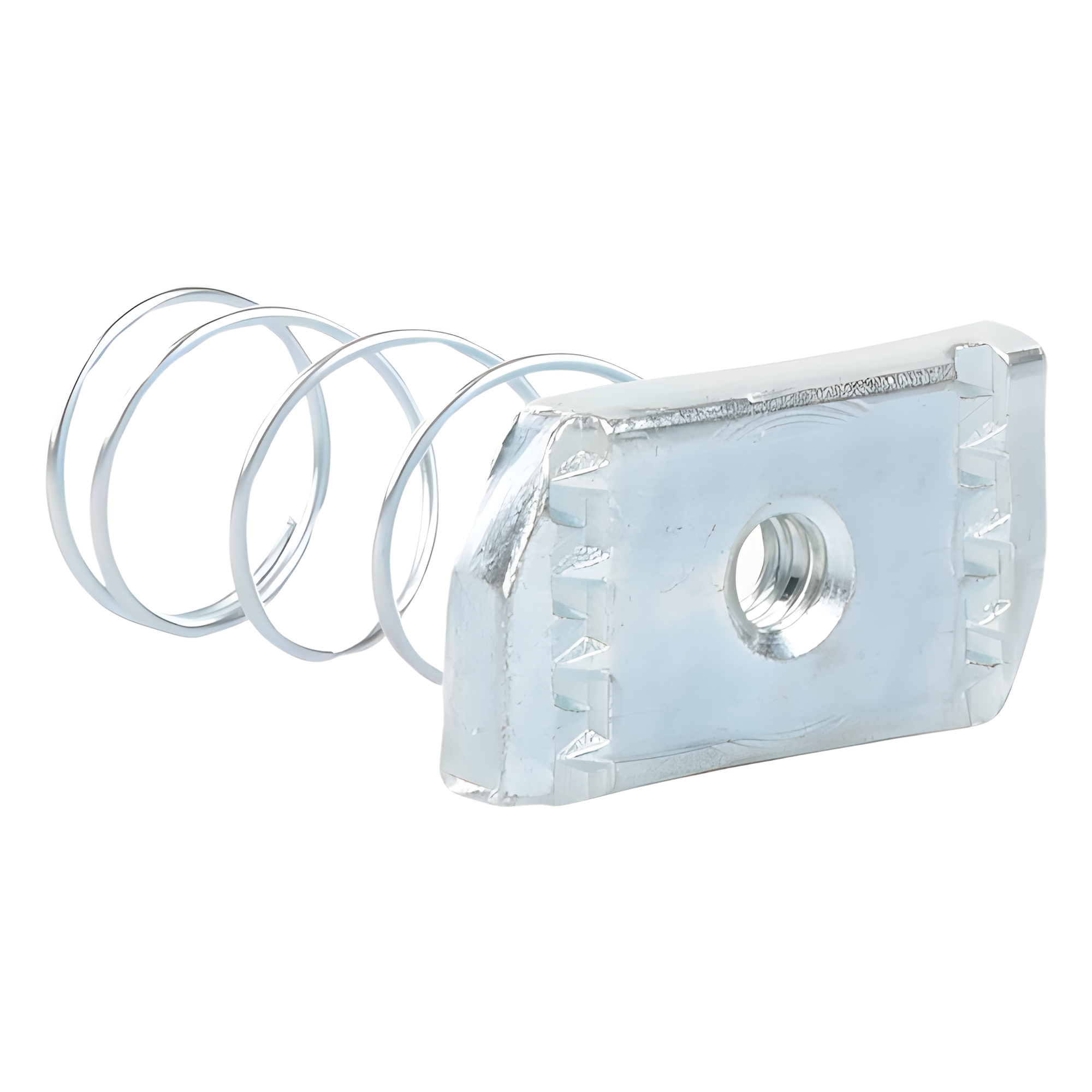 Tuerca con Resorte / 1/4 Pulgadas / Acero Inoxidable 304 / Ajuste Preciso / Resistente a Corrosión