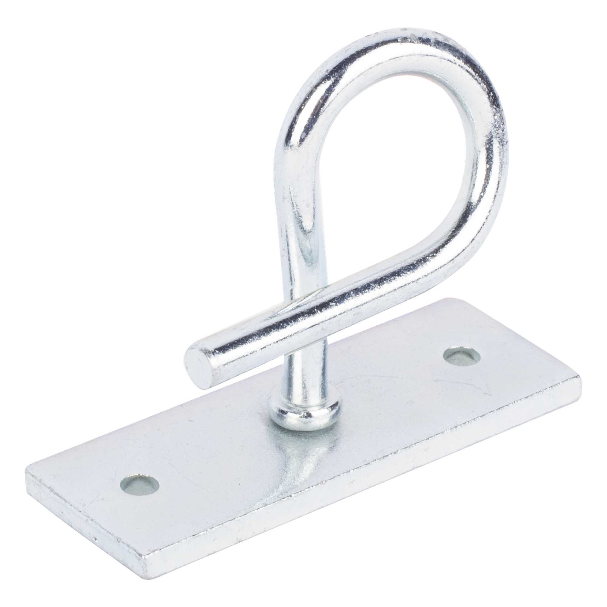 Herraje de Sujeción para Remates Drop / Acero Galvanizado / Tensión 600 N / Ajuste Flexible de Ángulo / Interior o Exterior