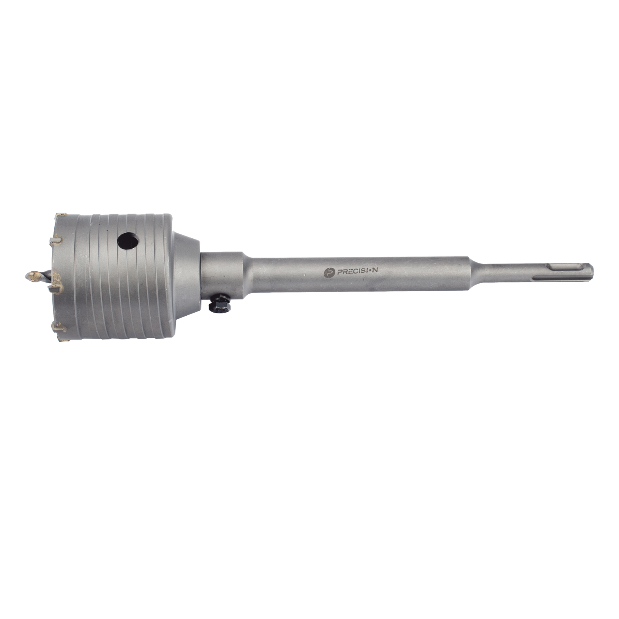 Broca Pasamuros SDS, Sacabocado para Concreto de 65mm con Extensión de 220mm 