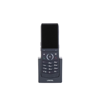 W611W es un teléfono IP Wi-Fi portátil, Resistente, Moderno diseñado para aplicaciones de comunicación móvil. 