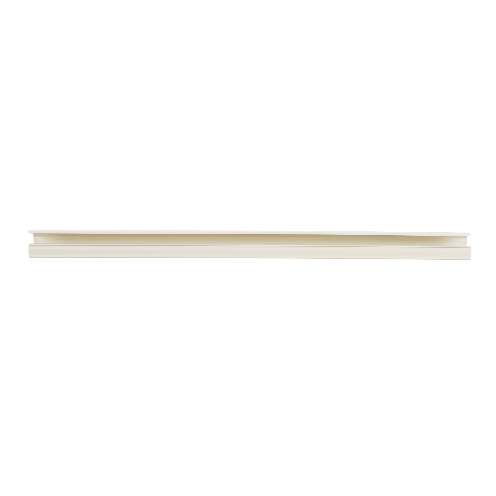 Canaleta de PVC Rígida / 38.4 x 24 mm / 2438 mm (8 ft) de Largo / UL94V-0 / Adhesiva Sin Herramientas / 13 Cables Cat6