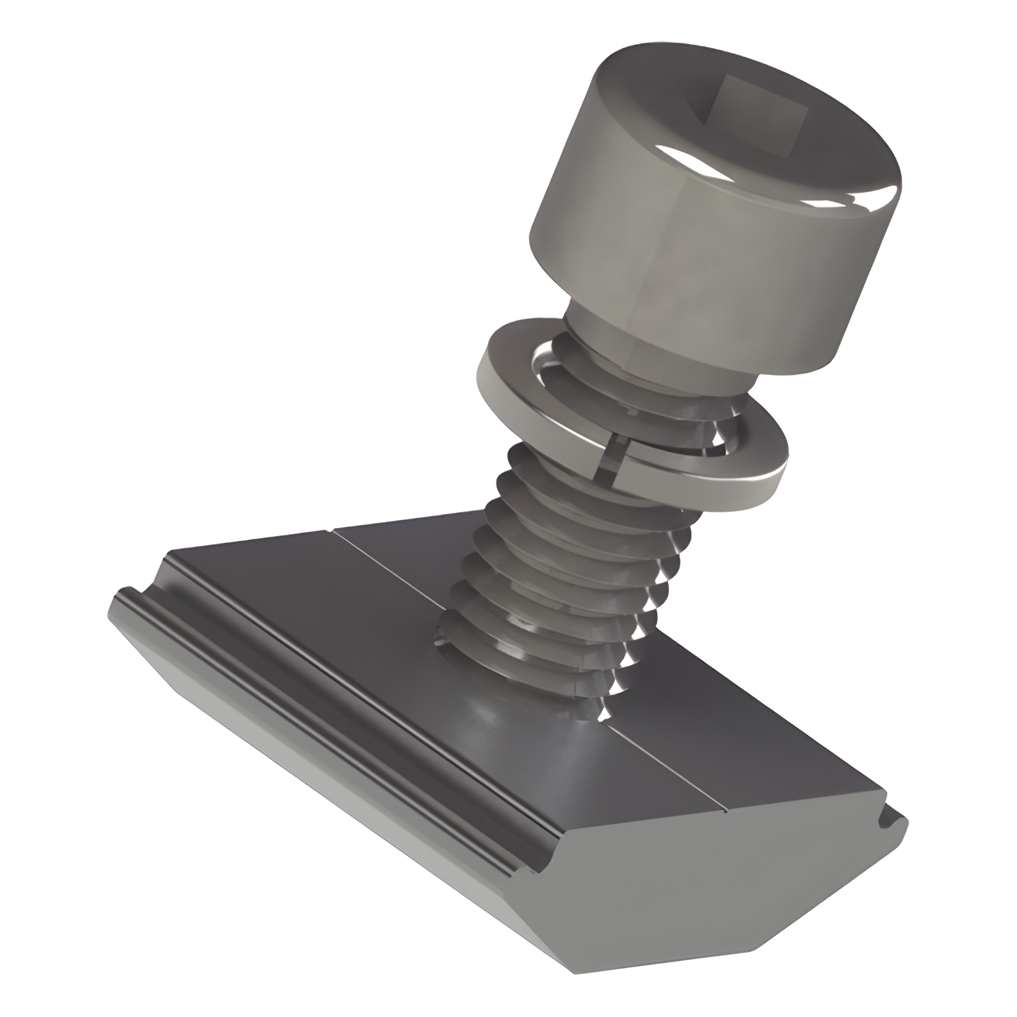 Conector N / Riel 5 y 8 / Aluminio Anodizado / Fijación por Tornillo — EPCOM POWERLINE · SKU EPLDINBN825