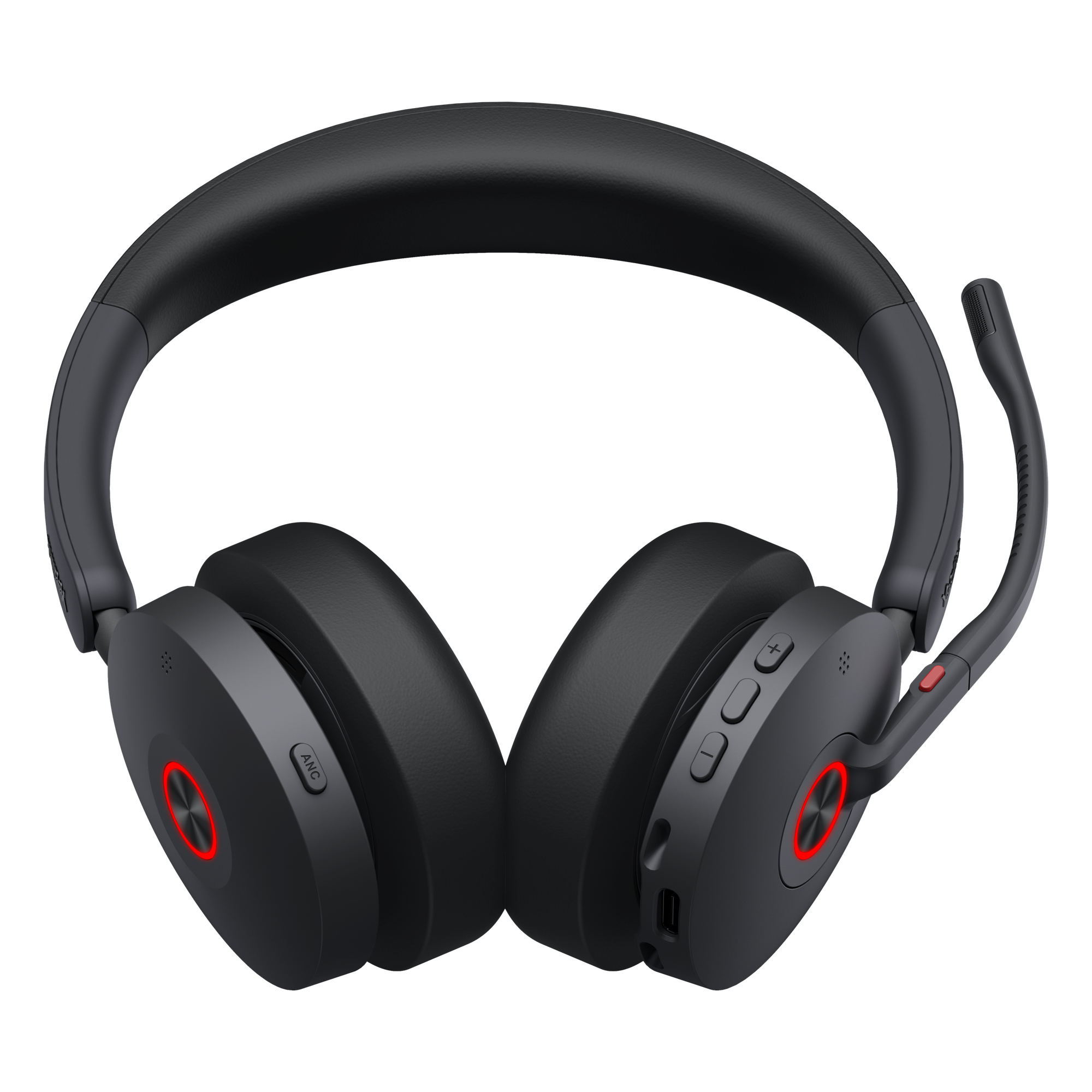 Auriculares Bluetooth / Cancelación Activa de Ruido Híbrida / 65 Horas de Reproducción / Alcance 50 m (164 ft) / 6 Micrófonos / USB-C y USB-A