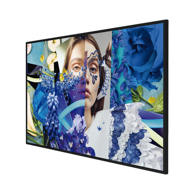 Pantalla LED de 43" para Publicidad Digital / SLIM / Programación de Horarios / 500 Nits / Contenido Personalizado / Sistema Operativo Android / 2 Entradas USB / WiFi