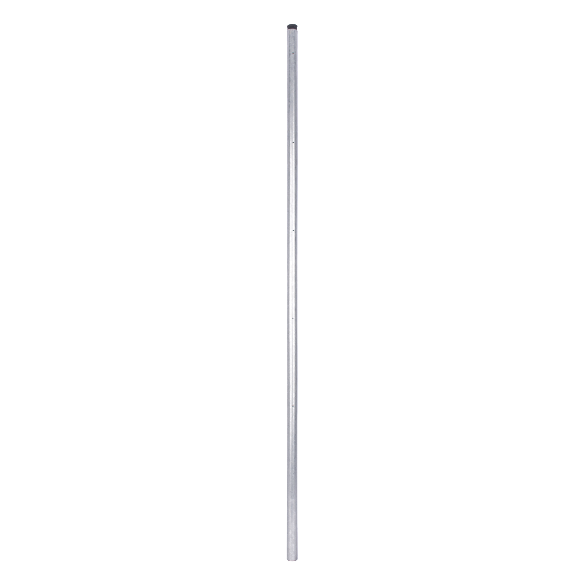 Poste de Esquina para Cerco Eléctrico / Acero Galvanizado G60 / 1.20 m (3.9 ft) / 5 Perforaciones / 1" Diámetro — YONUSA · SKU FENCEPOST