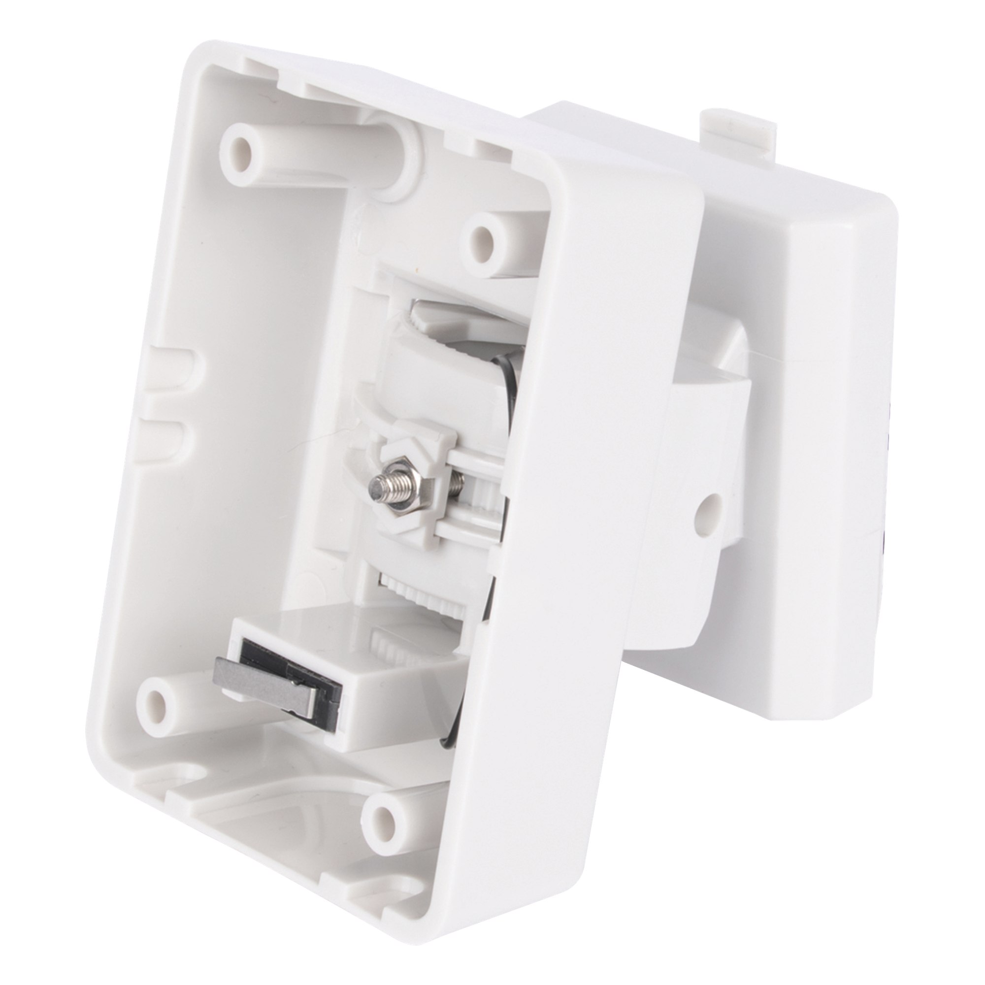 Montaje para Sensor PIR / Exterior / Ajustable 90° / Anti-UV / Anti-corrosión / Compatible DS-PD2-T12P-WEL y DS-PD2-T12AME-EL — HIKVISION · SKU DS-PDB-EX-W