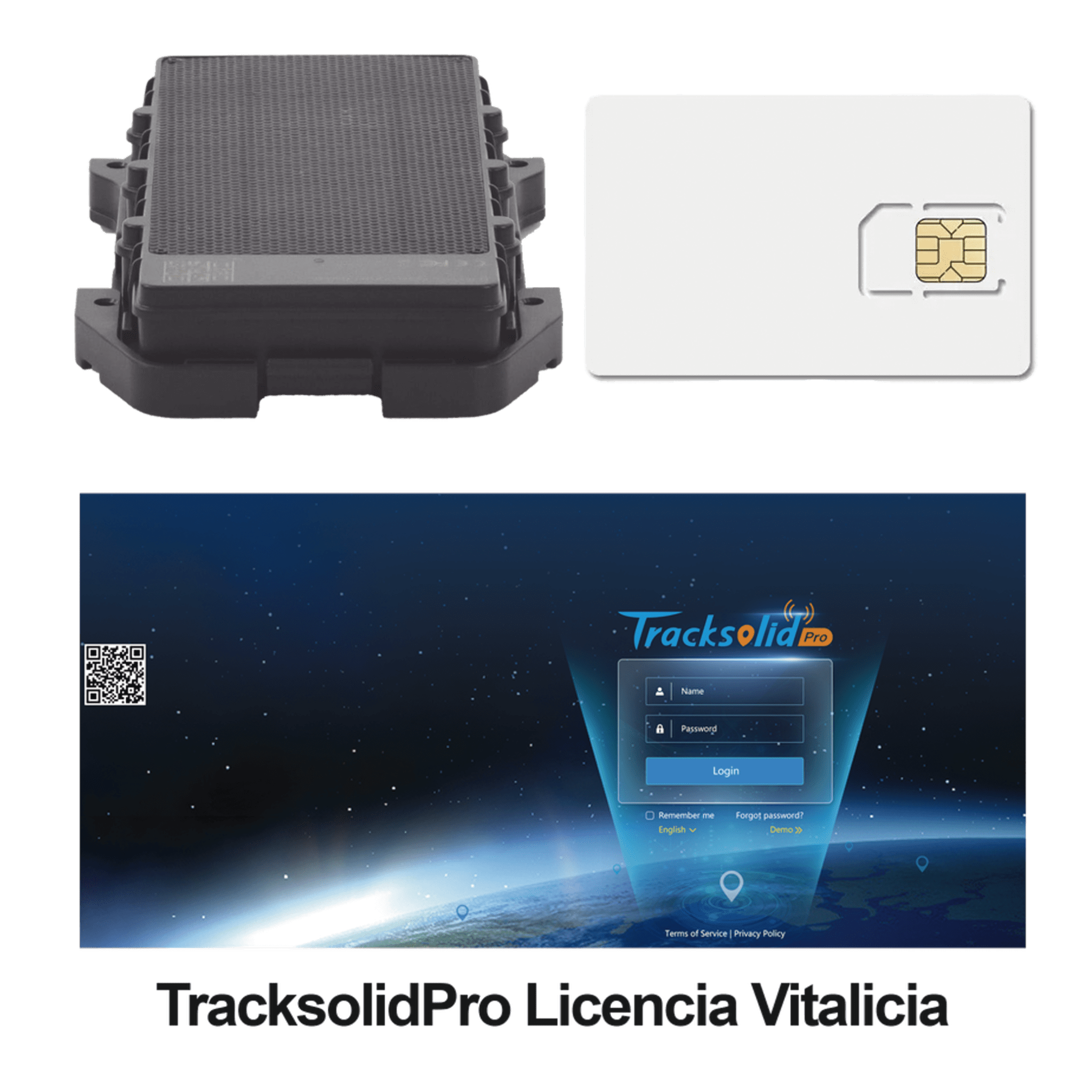 KIT Localizador 4G con carga solar / Semiautónomo / Rastreo de contenedores / Cajas de tráiler / Alarma de sabotaje audible / Incluye Licencia vitalicia VTSCX y SIM de datos SIM500MB2Y  — JIMIIOT · SKU LL303KIT3