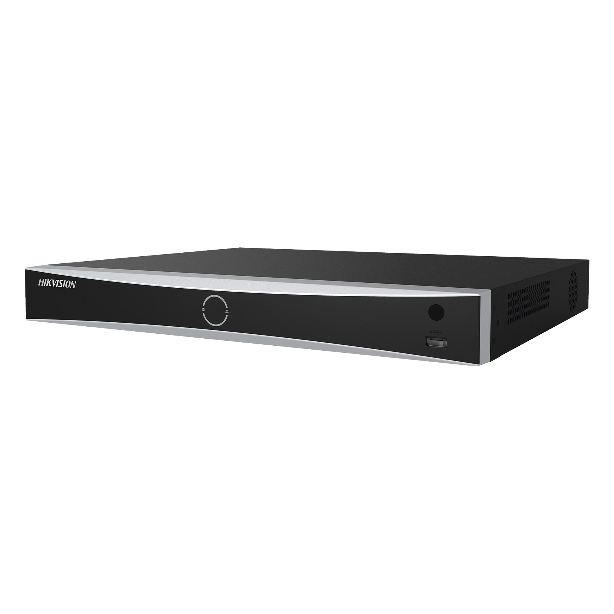 (ACUSENSE / Evita Falsas Alarmas) NVR 12 Megapixel (4K) / Reconocimiento Facial / 8 Canales IP / Base de Datos / 8 Puertos PoE+ / 2 Bahías de Disco Duro / Switch PoE 300 mts Modo Extendido 