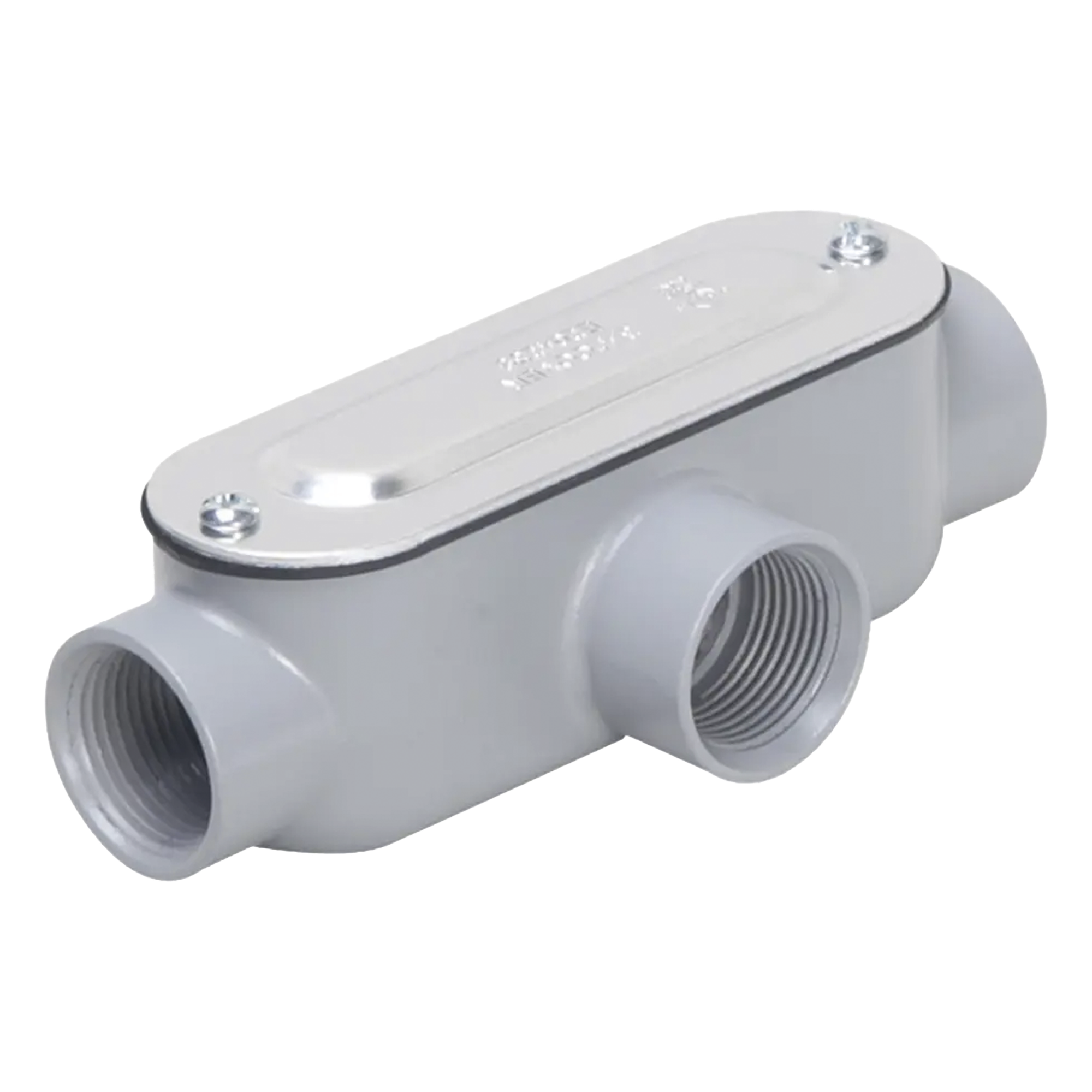 Caja Registro Tipo T / 1/2 in (12.7 mm) / Aluminio / NEMA 3R / UL / 4.3 in³ / Rígido e IMC — HUBBELL TAYMAC · SKU HUB-RLT-050