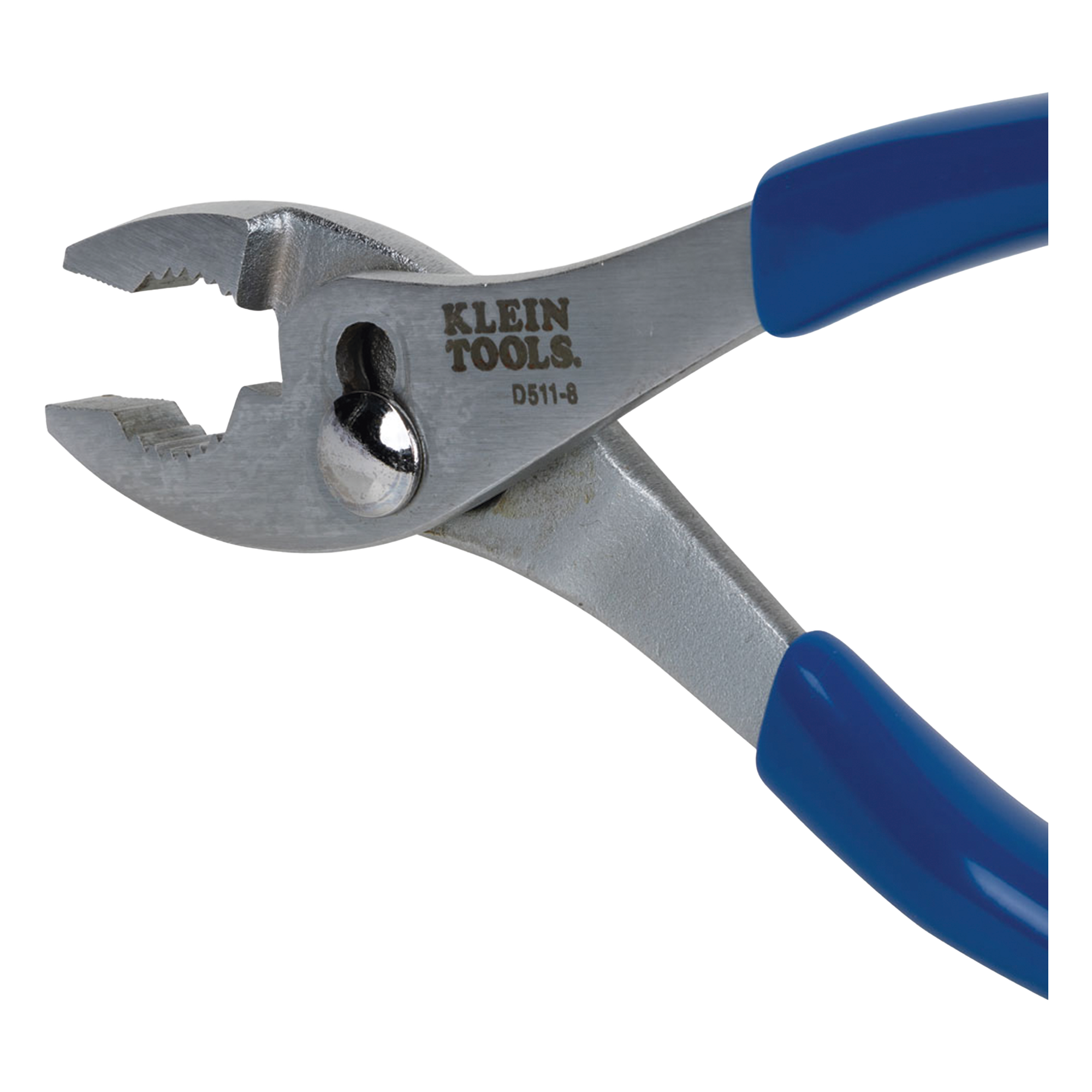 Pinzas de Unión Deslizante / 8" (203.2 mm) / Corte Tipo Cizalla / Mordazas Ajustables Doble Posición / Cromoniqueladas — KLEIN TOOLS · SKU D511-8