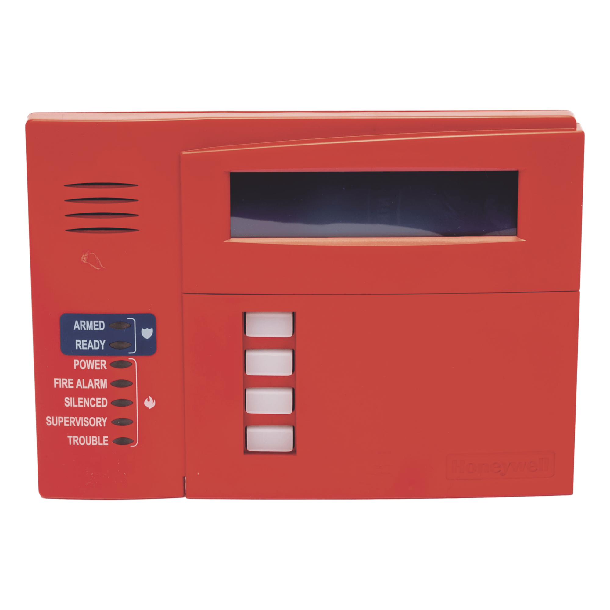 Teclado Alfanumérico Remoto / LCD 2x16 Retroiluminada / 4 Teclas Programables / 7 LEDs Estado / Sonorizador Integrado / UL864 Rev.9 — HONEYWELL HOME RESIDEO · SKU 6160CR2