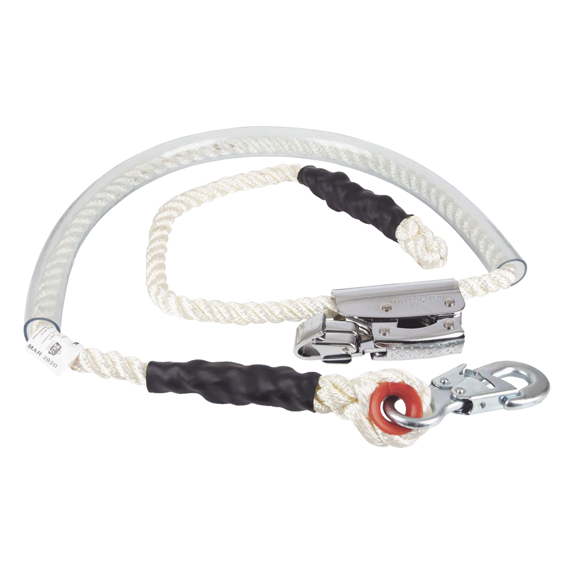 Bandola de Liniero / Cable de Nylon 16mm / Manguera 25mm / Longitud 6.2 ft / Ganchos Tropizalizados — TULMEX · SKU 5298