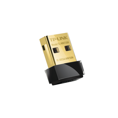 Adaptador USB  Nano inalámbrico N 150 Mbps 2.4 GHz con 1 antena interna