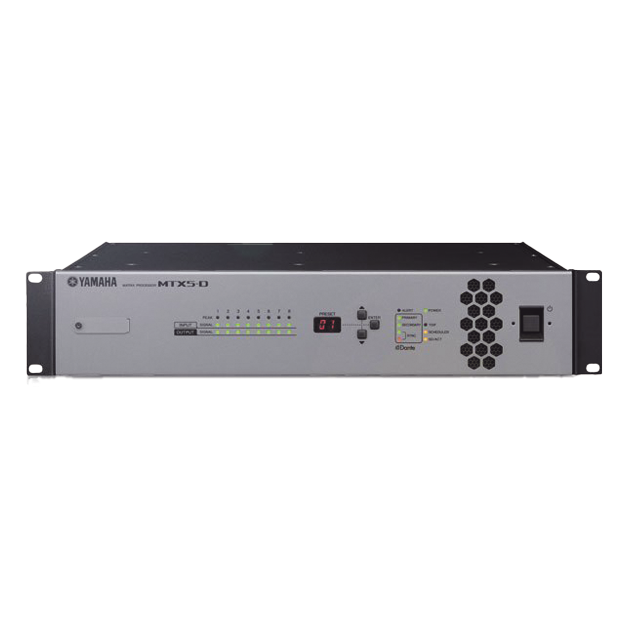 Procesador Matricial de Audio | DSP | 34 Entradas (entre digital y análogas)  x 16 Salidas | Ideal para Instalaciones Comerciales |  Interfaz Dante