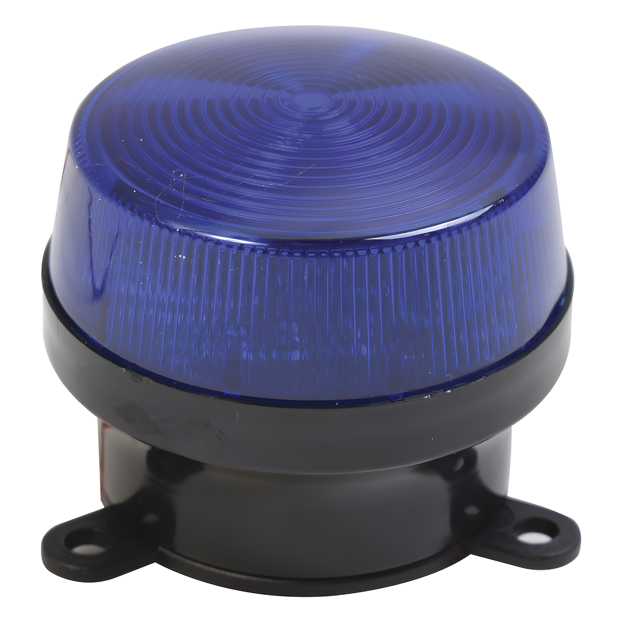 Estrobo de Señalización / 12 VCC / 90 Destellos por Minuto / Montaje de Brida 68 mm / Interior / Azul — SFIRE · SKU SF-STRB