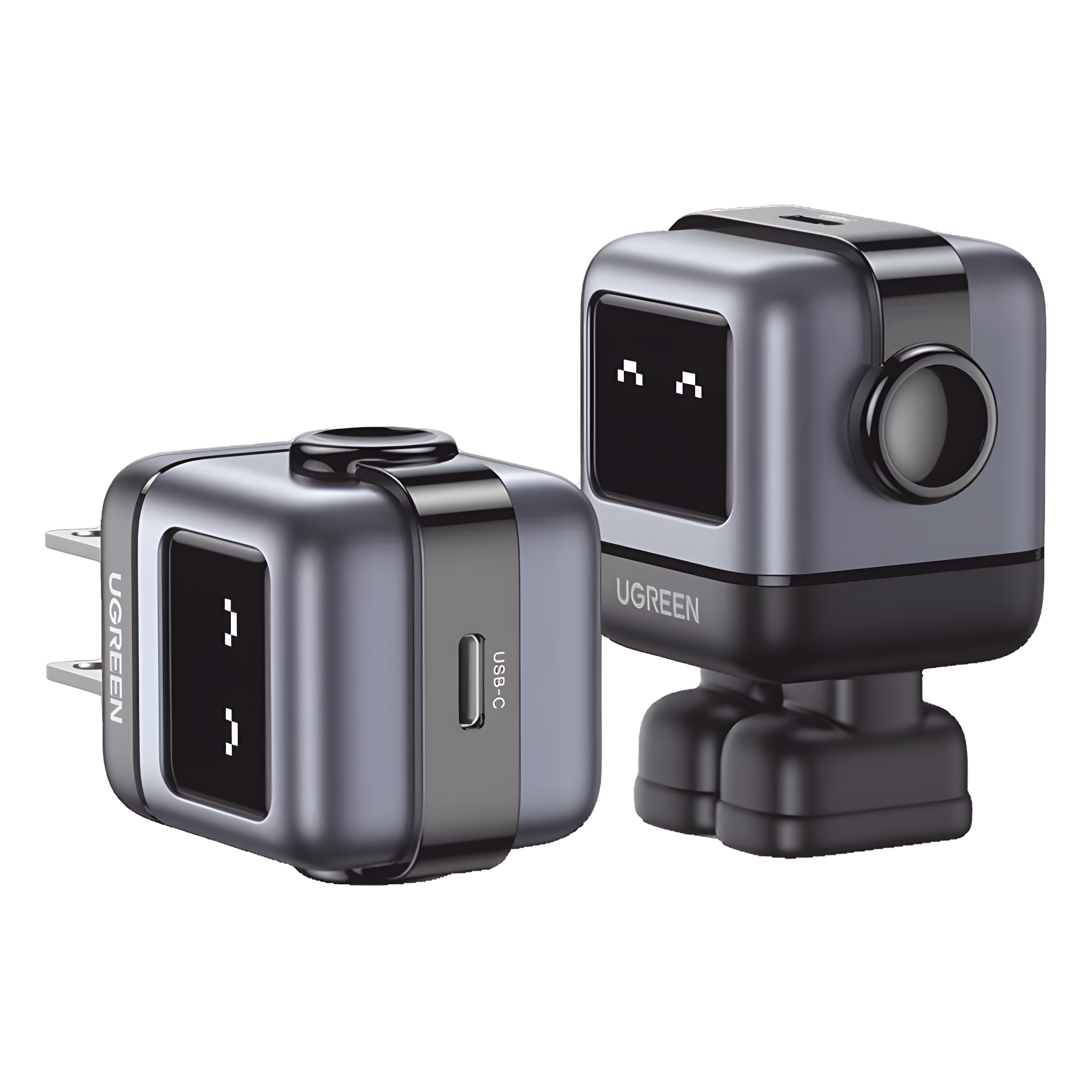 Cargador de Escritorio / 30W / GaN II / USB-C / Multiprotocolo PD/QC/SCP/FCA / Pantalla LED / Protección Térmica