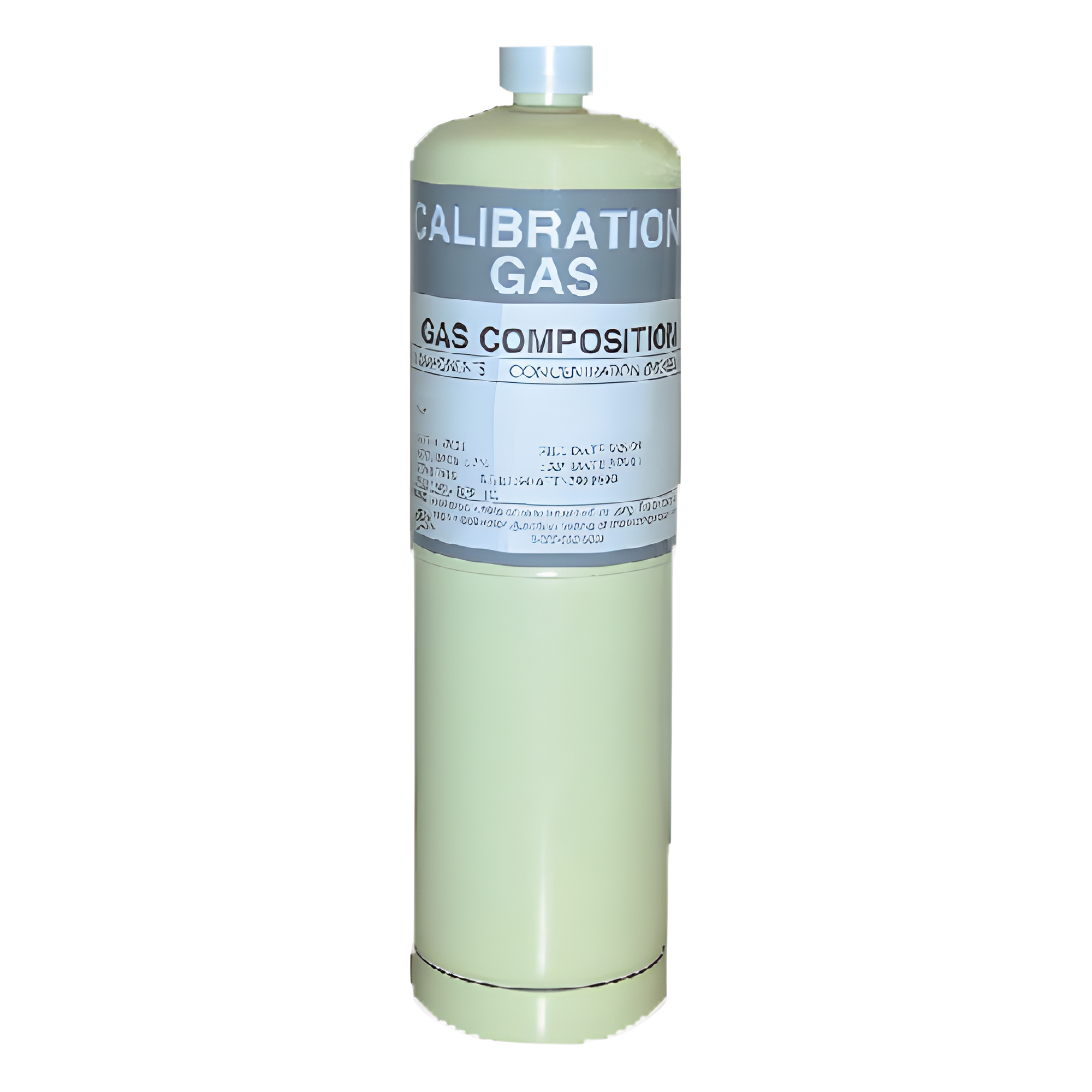 Cilindro de Calibración de Gas / Monóxido de Carbono 50 PPM / Mezcla CO-O₂-N₂ / Uso con Kit CAL-KIT 1 — MACURCO - AERIONICS · SKU 70-0714-8640-4
