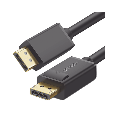Cable DisplayPort 1.2 Macho a Macho | Longitud 3 Metros (9.84 Pies) | Versión DP1.2 | Soporta 4K@60Hz; 2K@144Hz | Soporta 3D | Color Profundo de 8 y 10 Bits | Blindaje Interno Múltiple | Cobre Estañado 28AWG | Botón de Liberación