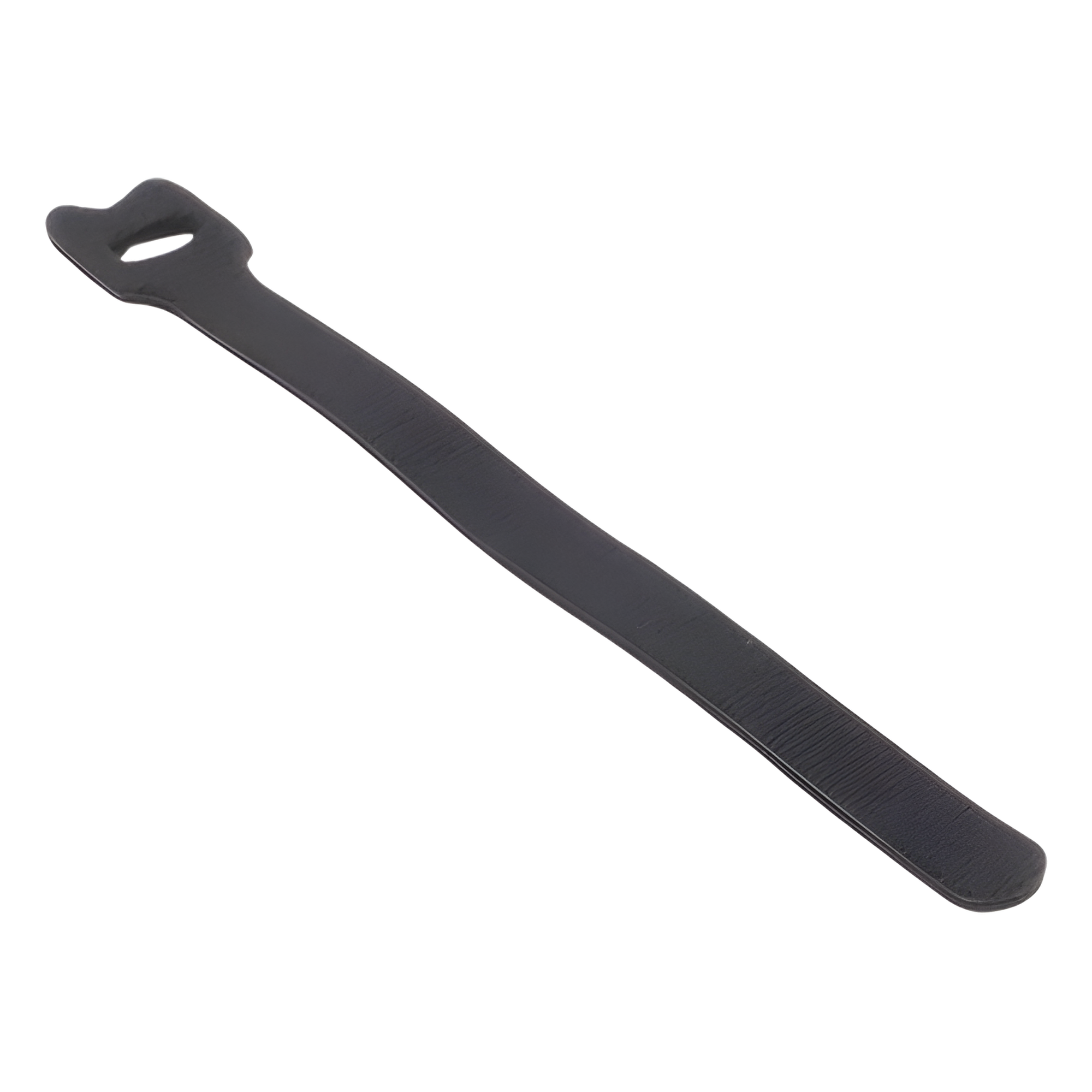 Cincho de contacto reutilizable / 210 x 16 mm / Nylon y polipropileno negro / 20 piezas / 0.69 x 0.63 pulgadas