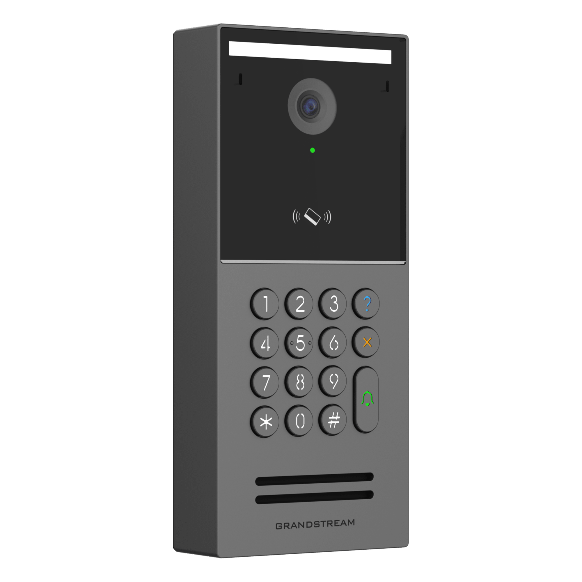 Videoportero IP Inteligente / 2K Ultra HD 4 MP / Ángulo 127° / IA ISP con Análisis de Comportamiento / Lector RFID Dual 13.56 MHz y 125 kHz / 5000 Tarjetas / PoE Integrado / IP66 IK10